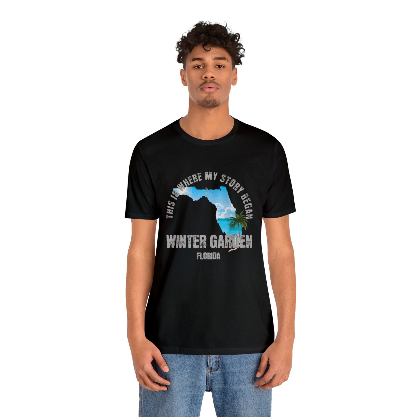 State of Florida T-Shirt - This is where my story began Winter Garden Florida