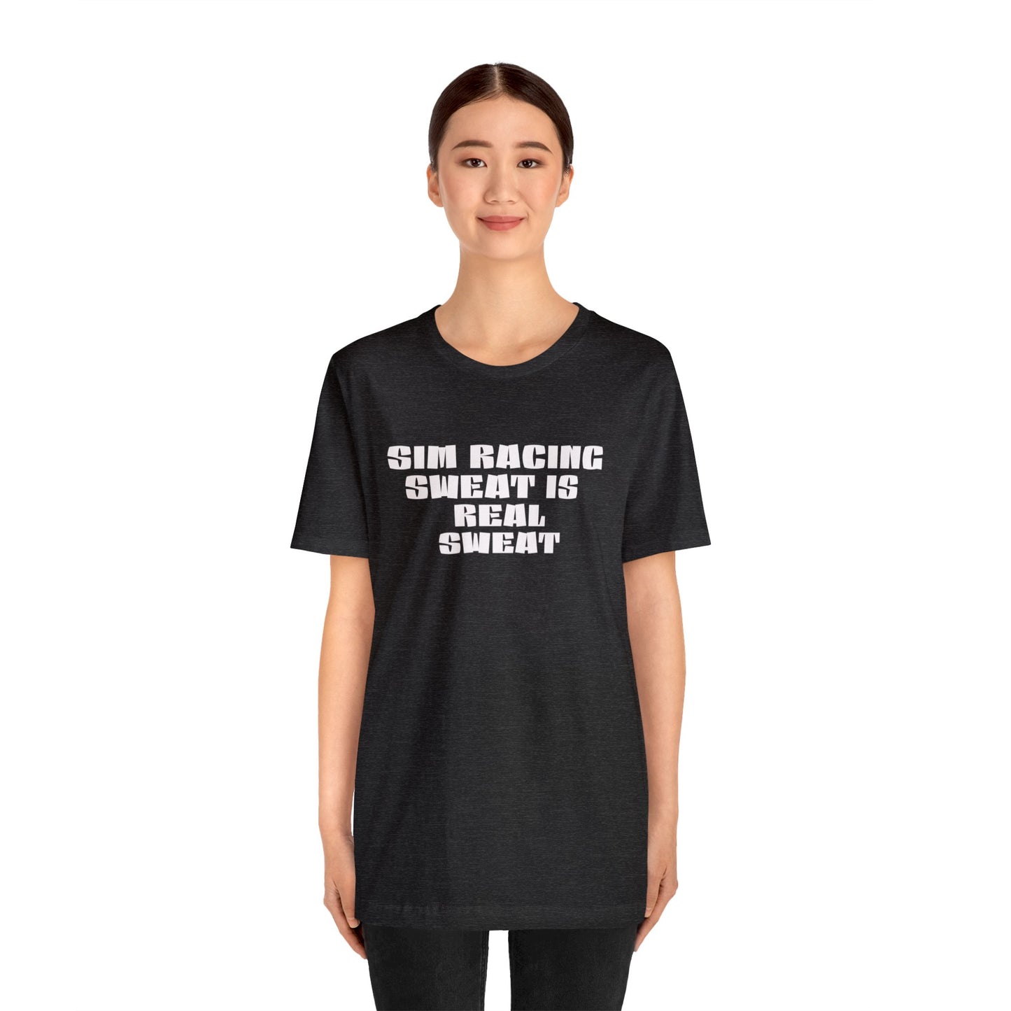 Sim Racing Sweat Is Real Sweat Shirt, Sim Racing, I Racer, Online Gaming, Gift for Gammer, I race online, E sports, Online Racing, Simulator