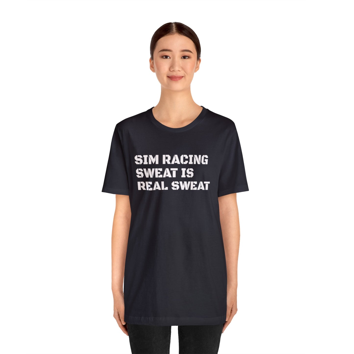 Sim Racing Sweat Is Real Sweat Shirt, Sim Racing, I Racer, Online Gaming, Gift for Gammer, I race online, E sports, Online Racing, Simulator