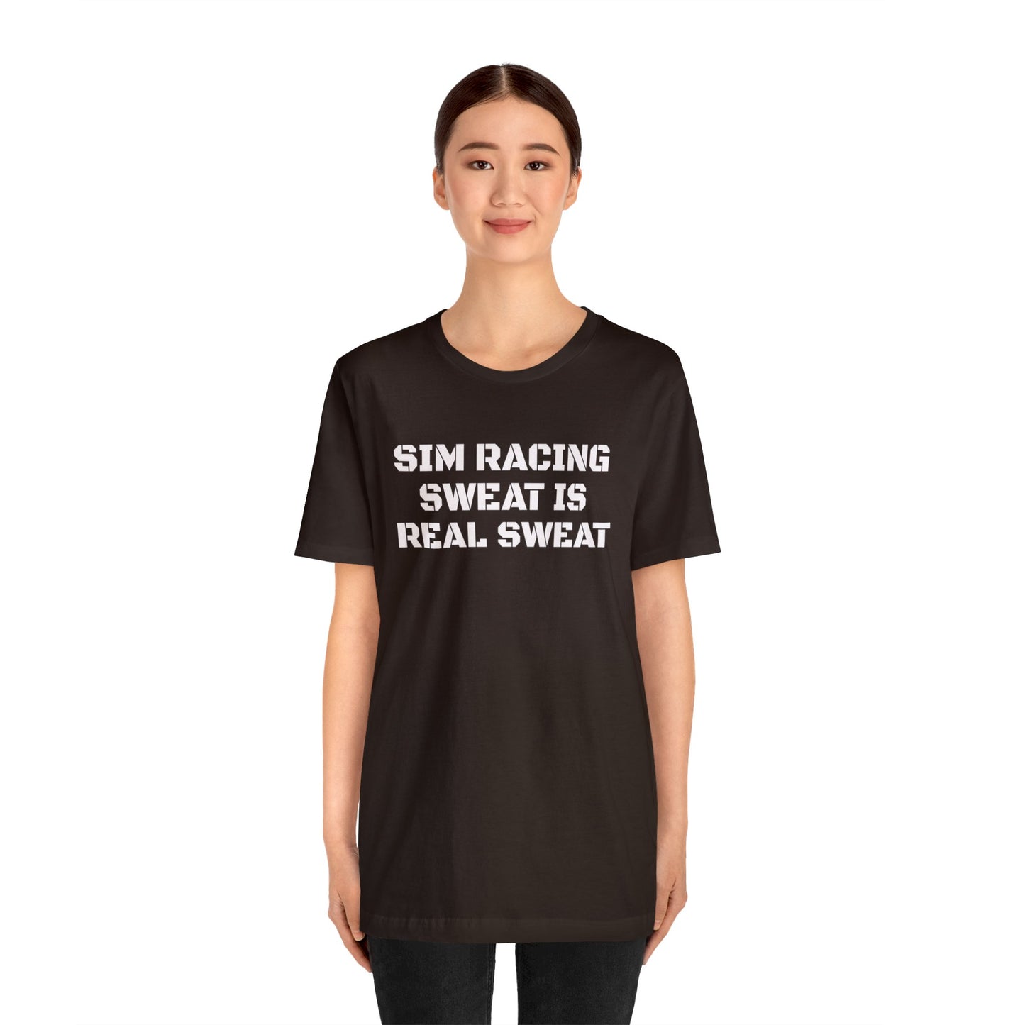 Sim Racing Sweat Is Real Sweat Shirt, Sim Racing, I Racer, Online Gaming, Gift for Gammer, I race online, E sports, Online Racing, Simulator