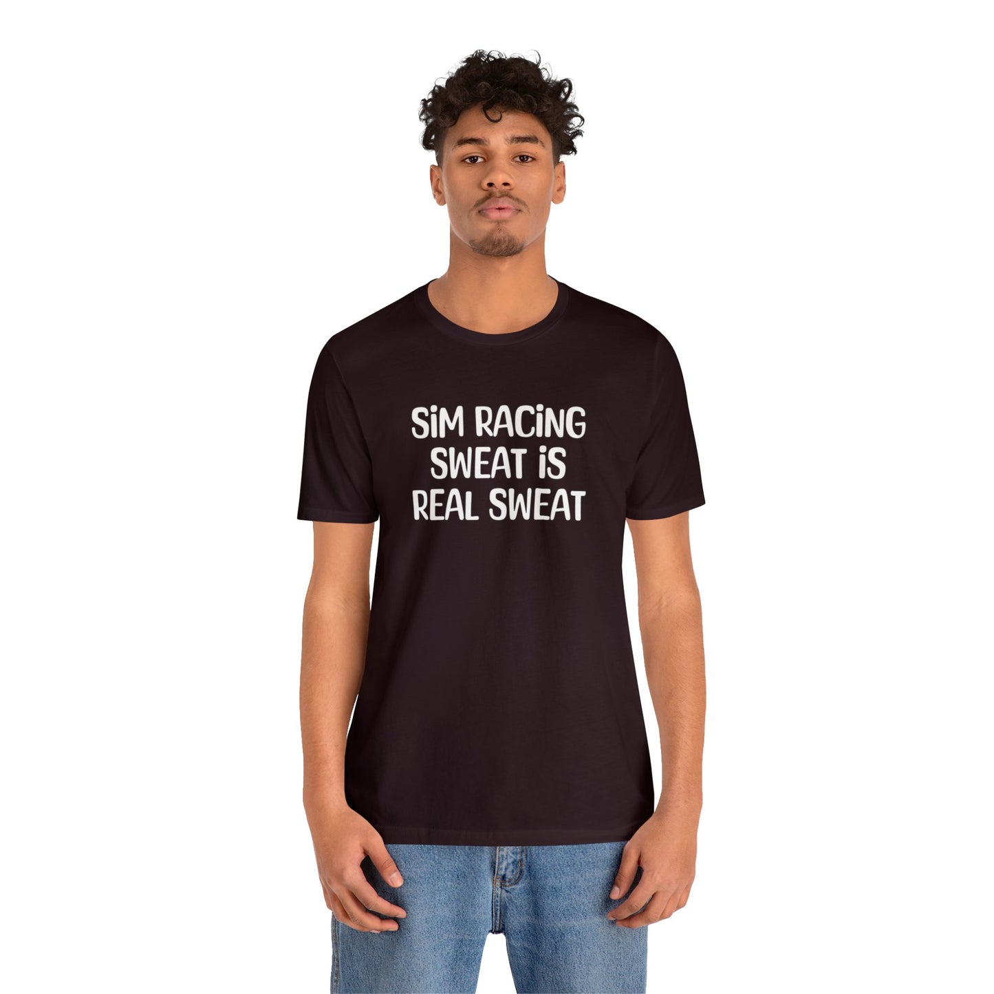 Sim Racing Sweat Is Real Sweat Shirt, Sim Racing, I Racer, Online Gaming, Gift for Gammer, I race online, E sports, Online Racing, Simulator