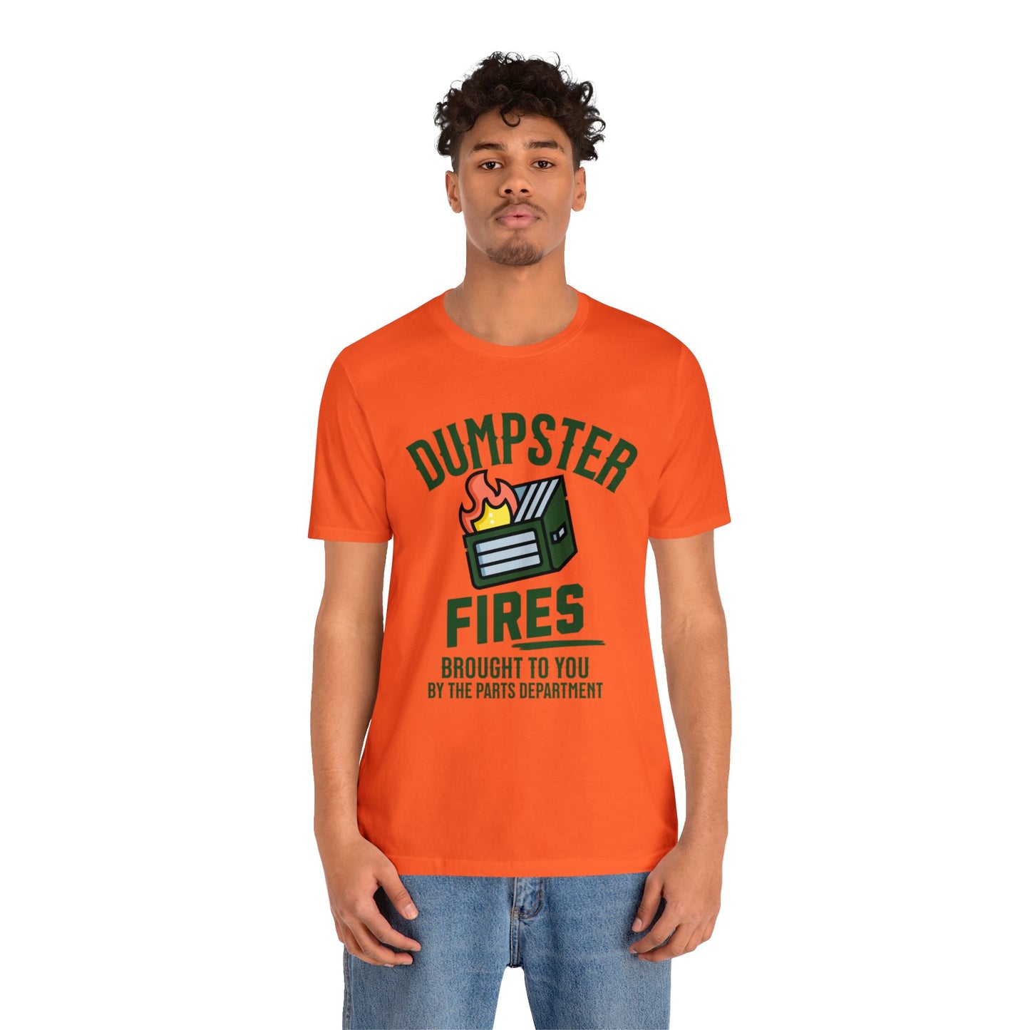Dumpster Fires Brought to you by the Parts Department, Gift for Parts Manager, Dealership Employee, Parts Counter Person, Birthday Day