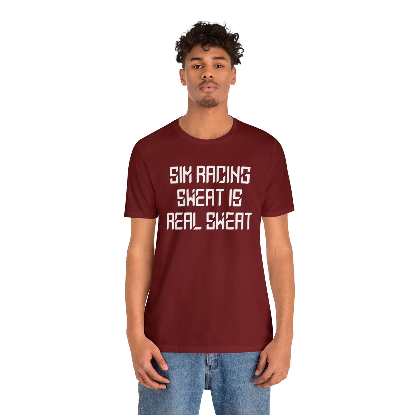 Sim Racing Sweat Is Real Sweat Shirt, Sim Racing, I Racer, Online Gaming, Gift for Gammer, I race online, E sports, Online Racing