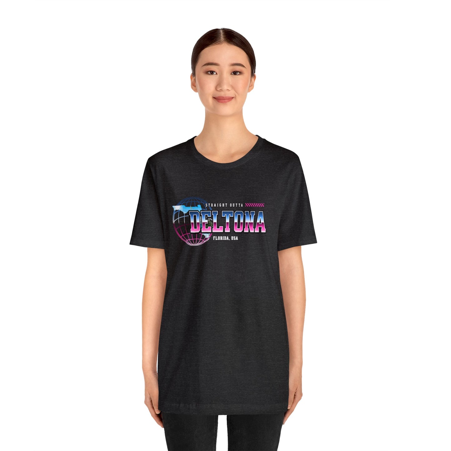 Straight Outta Deltona Florida Home Town Shirt Birthplace Birthday Gift Florida Souviner Florida Cities Destination Gift Gift For Dad