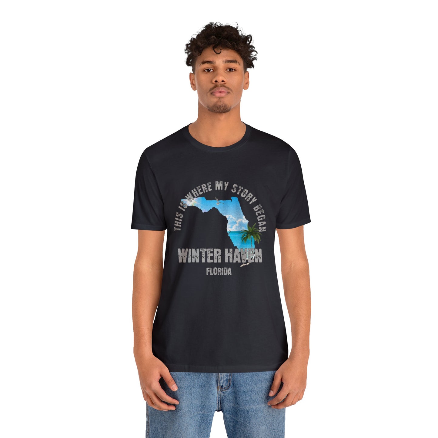 State of Florida T-Shirt - This is where my story began Winter Haven Florida