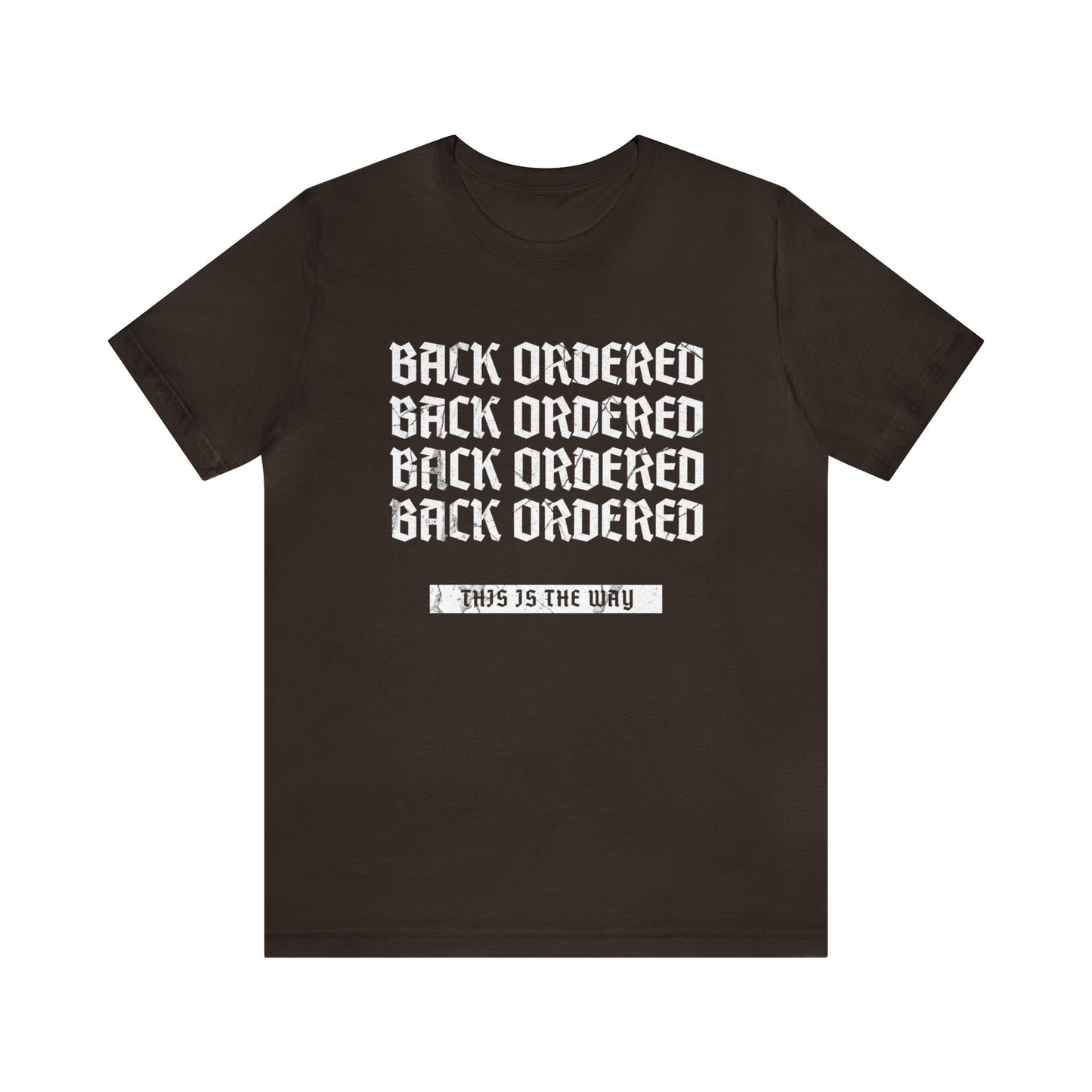 Back Ordered, This is the Way Parts Department Shirt, Gift for Parts Manager, Dealership Employee, Parts Counter Person, Birthday Day