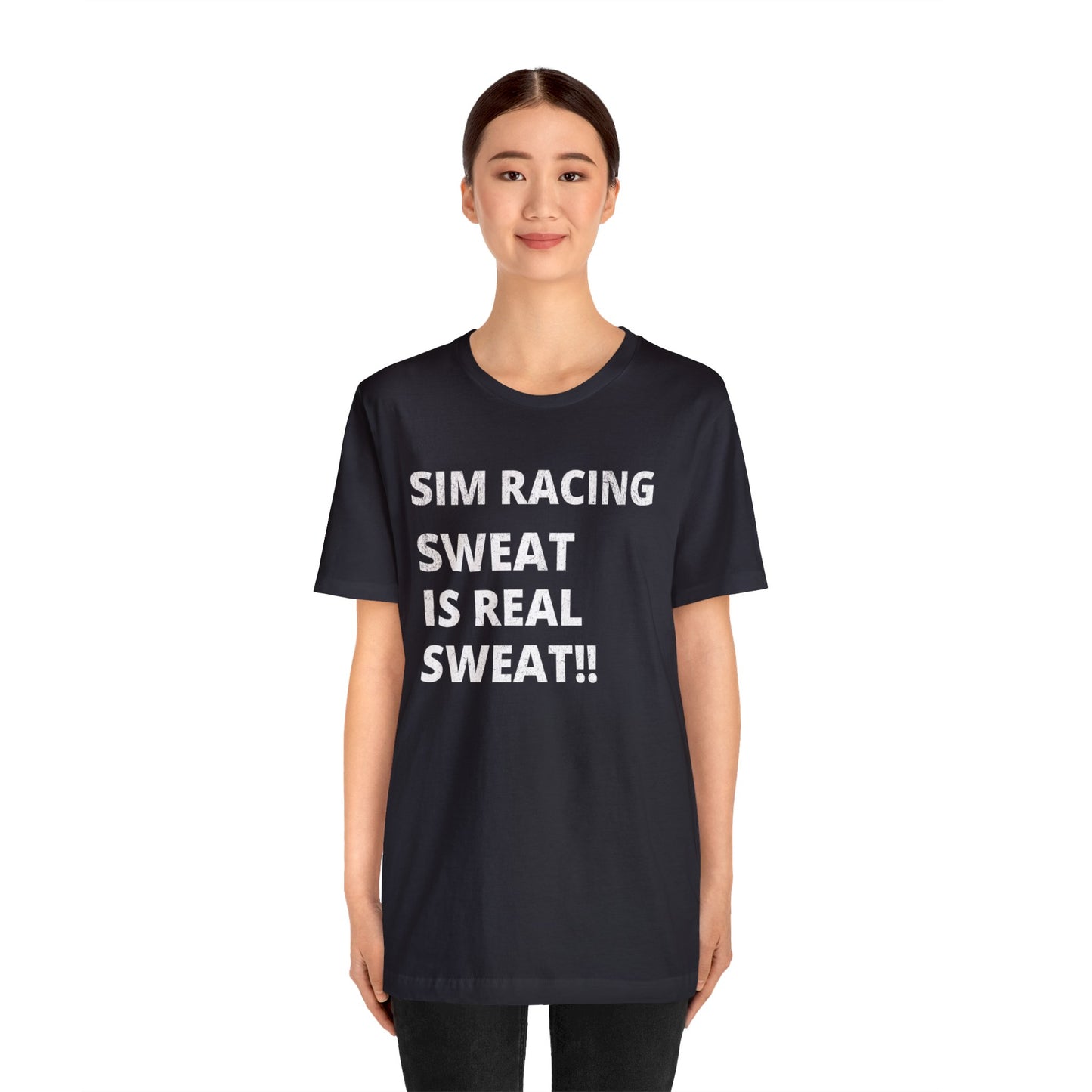Sim Racing Sweat Is Real Sweat Shirt, Sim Racing, I Racer, Online Gaming, Gift for Gammer, I race online, E sports, Online Racing, Simulator