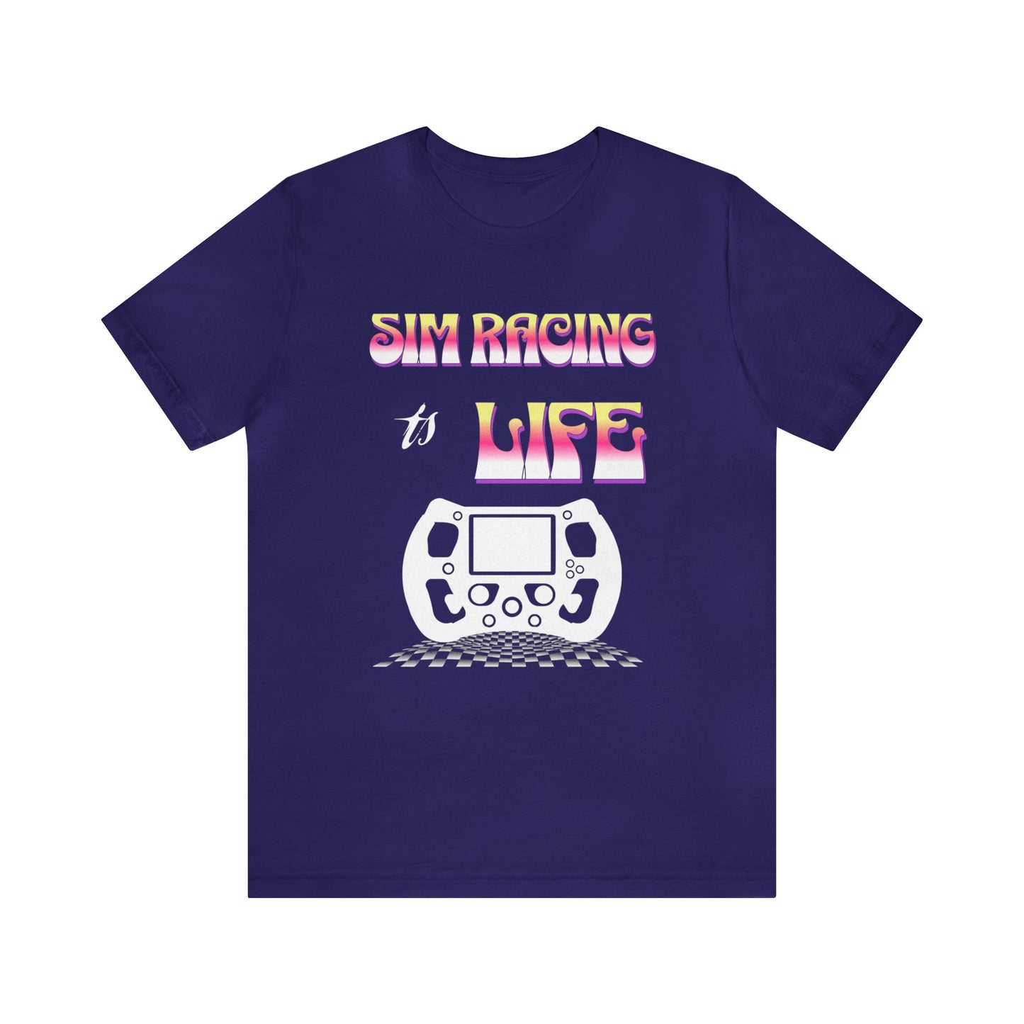 Sim Racing Is Life Shirt, Sim Racing, I Racer, Online Gaming, Gift for Gammer, I race online, E sports, Online Racing, Simulator