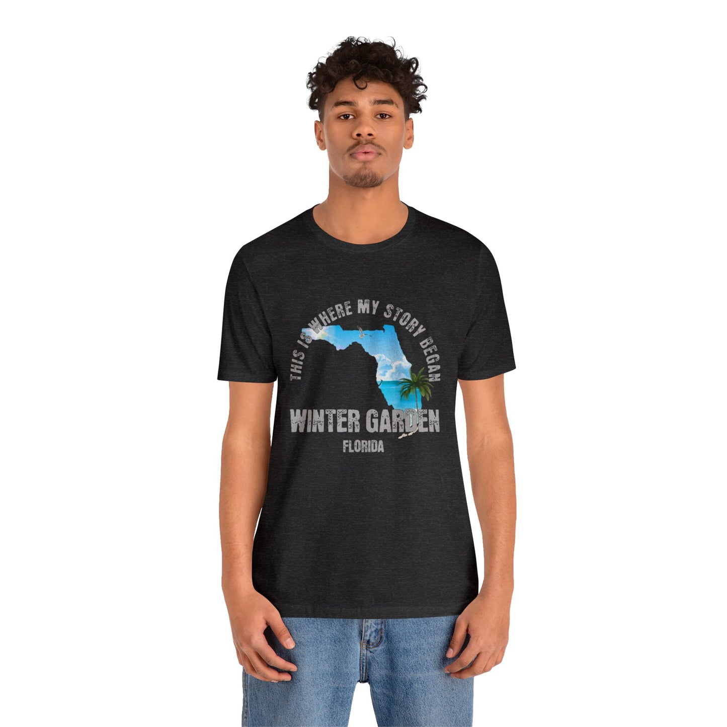 State of Florida T-Shirt - This is where my story began Winter Garden Florida