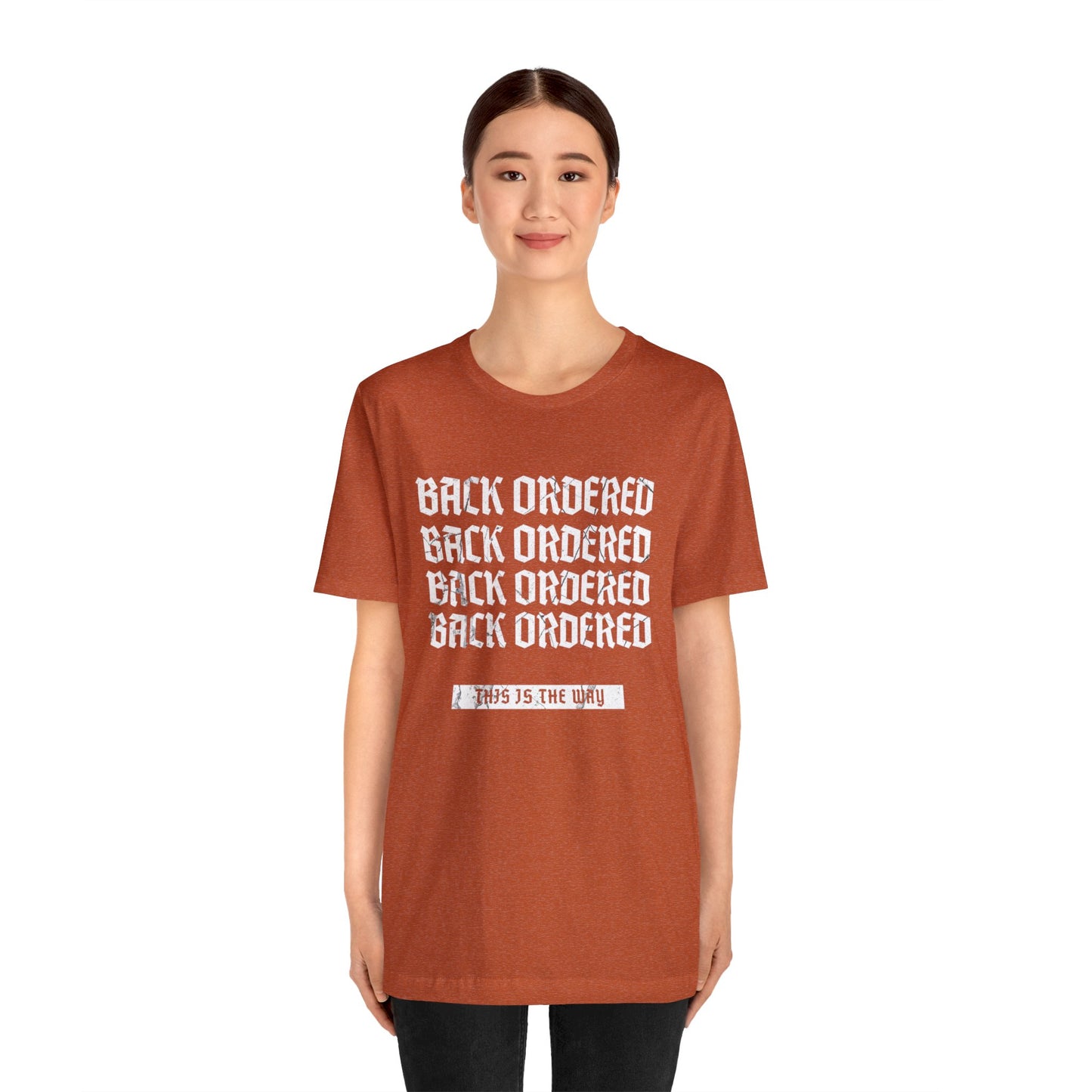 Back Ordered, This is the Way Parts Department Shirt, Gift for Parts Manager, Dealership Employee, Parts Counter Person, Birthday Day