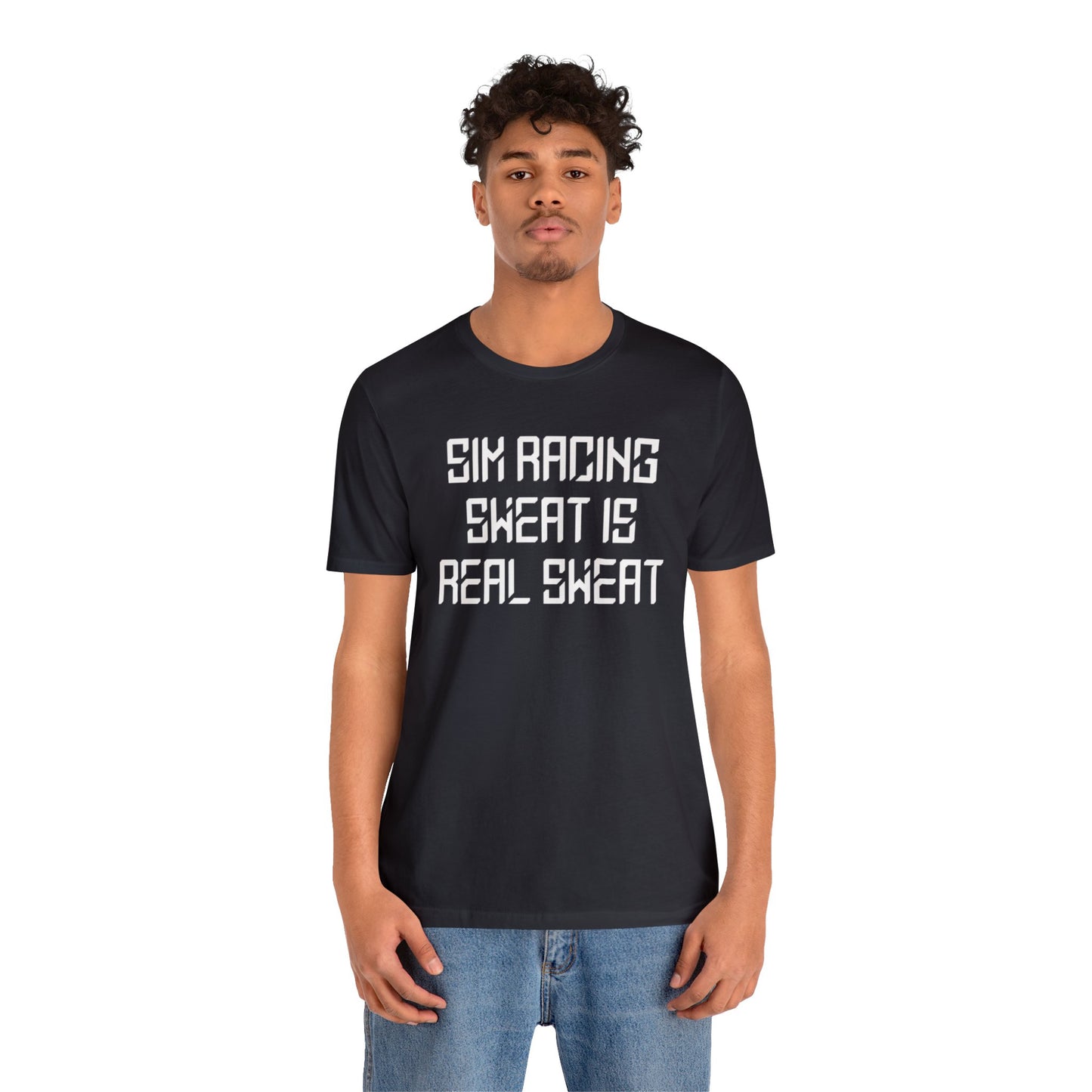 Sim Racing Sweat Is Real Sweat Shirt, Sim Racing, I Racer, Online Gaming, Gift for Gammer, I race online, E sports, Online Racing