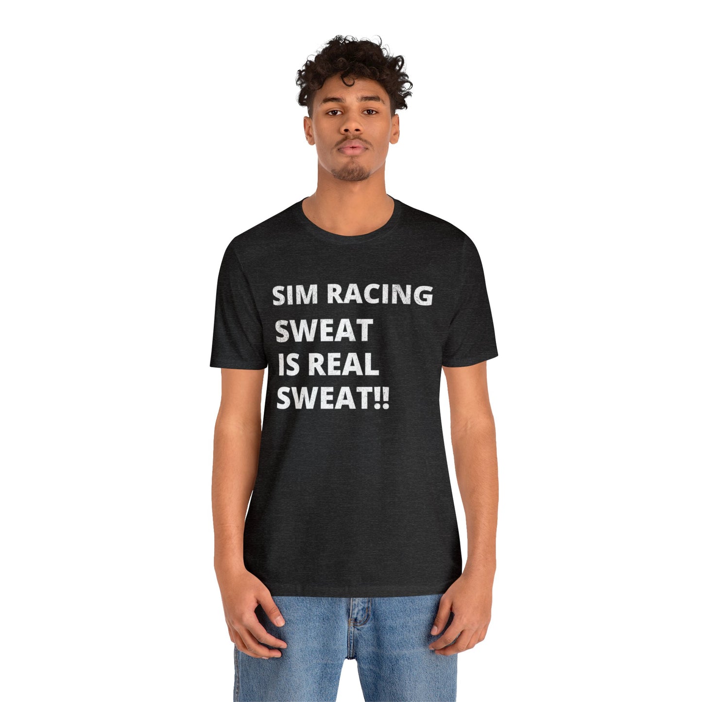 Sim Racing Sweat Is Real Sweat Shirt, Sim Racing, I Racer, Online Gaming, Gift for Gammer, I race online, E sports, Online Racing, Simulator
