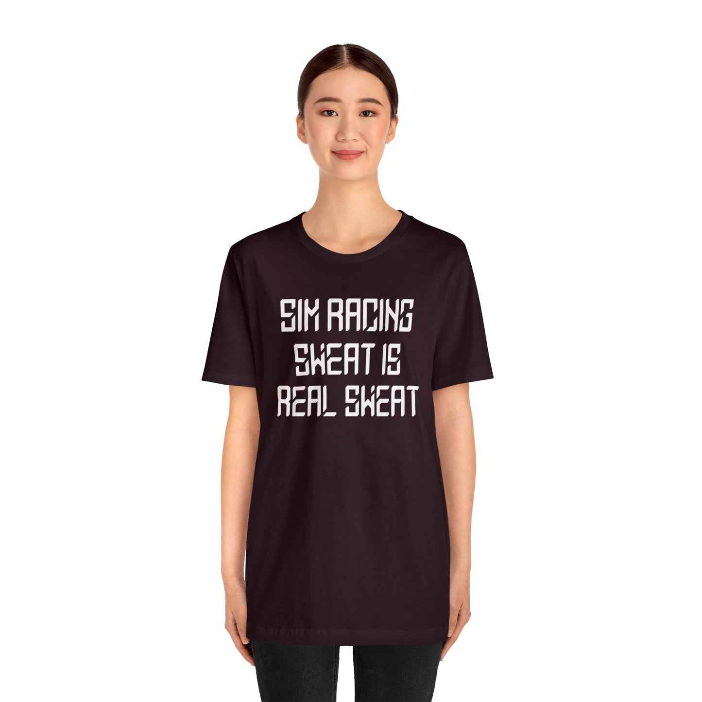 Sim Racing Sweat Is Real Sweat Shirt, Sim Racing, I Racer, Online Gaming, Gift for Gammer, I race online, E sports, Online Racing