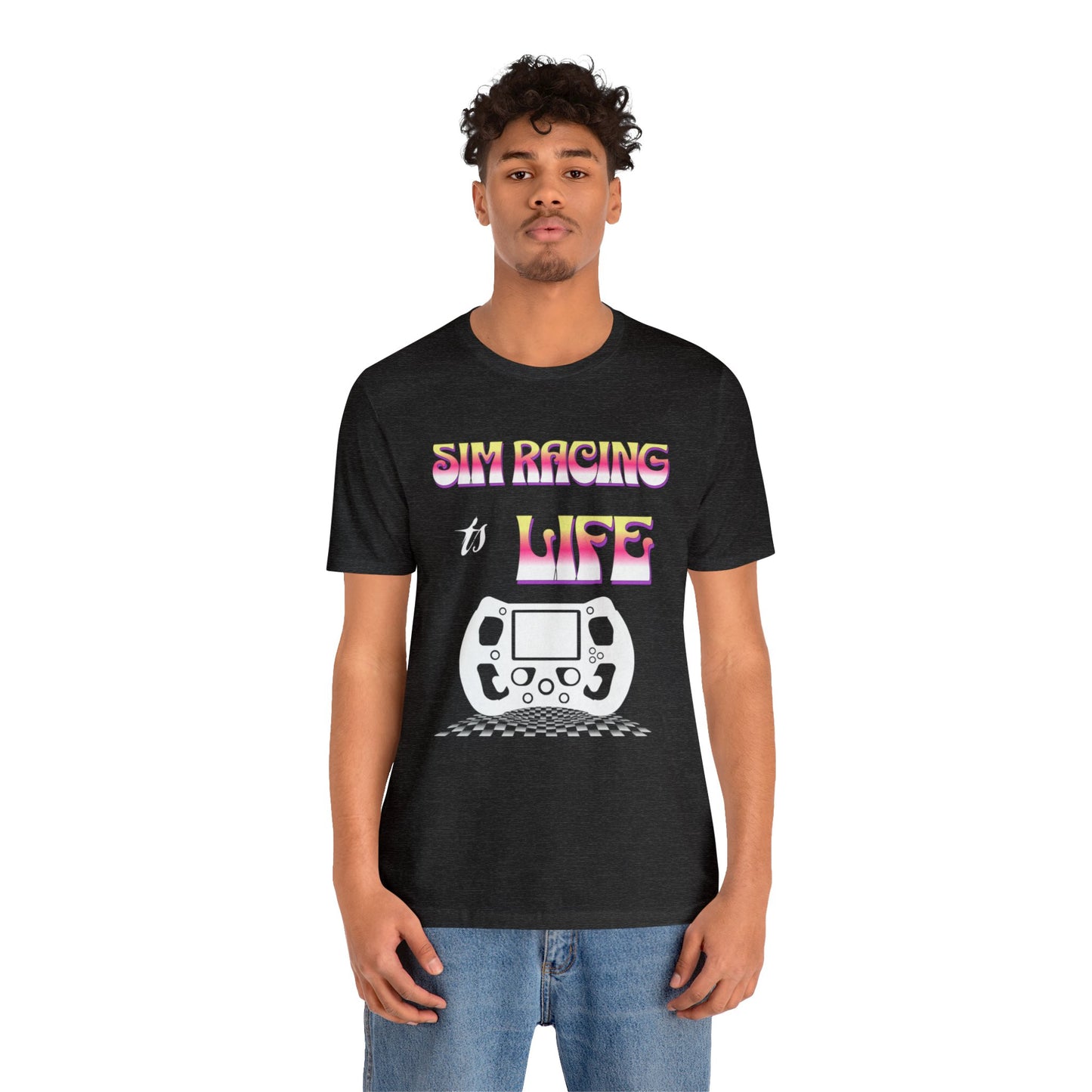 Sim Racing Is Life Shirt, Sim Racing, I Racer, Online Gaming, Gift for Gammer, I race online, E sports, Online Racing, Simulator