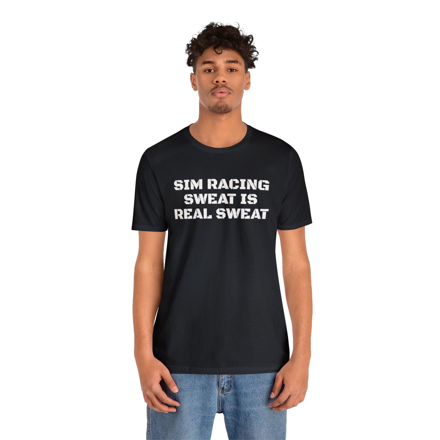 Sim Racing Sweat Is Real Sweat Shirt, Sim Racing, I Racer, Online Gaming, Gift for Gammer, I race online, E sports, Online Racing, Simulator