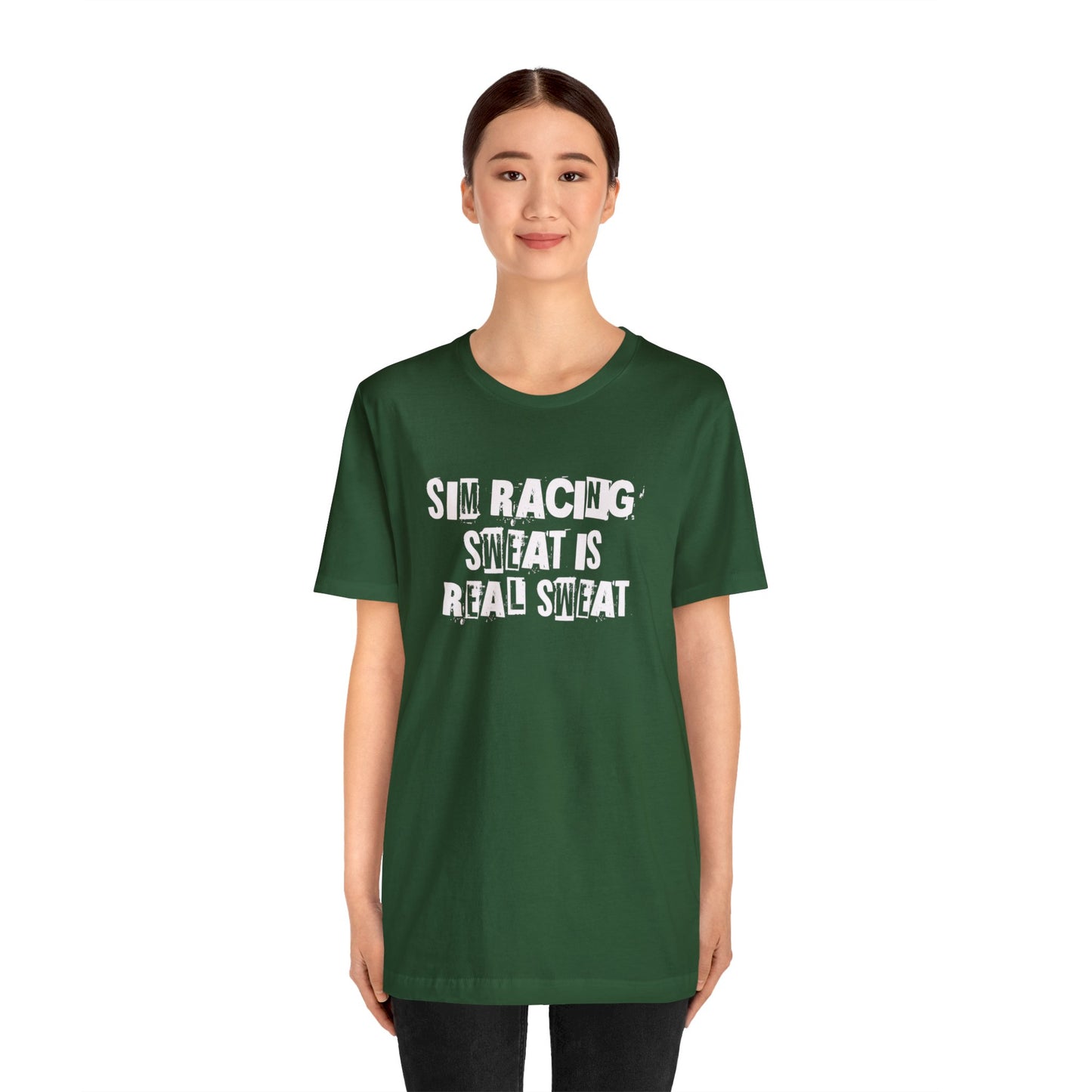 Sim Racing Sweat Is Real Sweat Shirt, Sim Racing, I Racer, Online Gaming, Gift for Gammer, I race online, E sports, Online Racing, Simulator