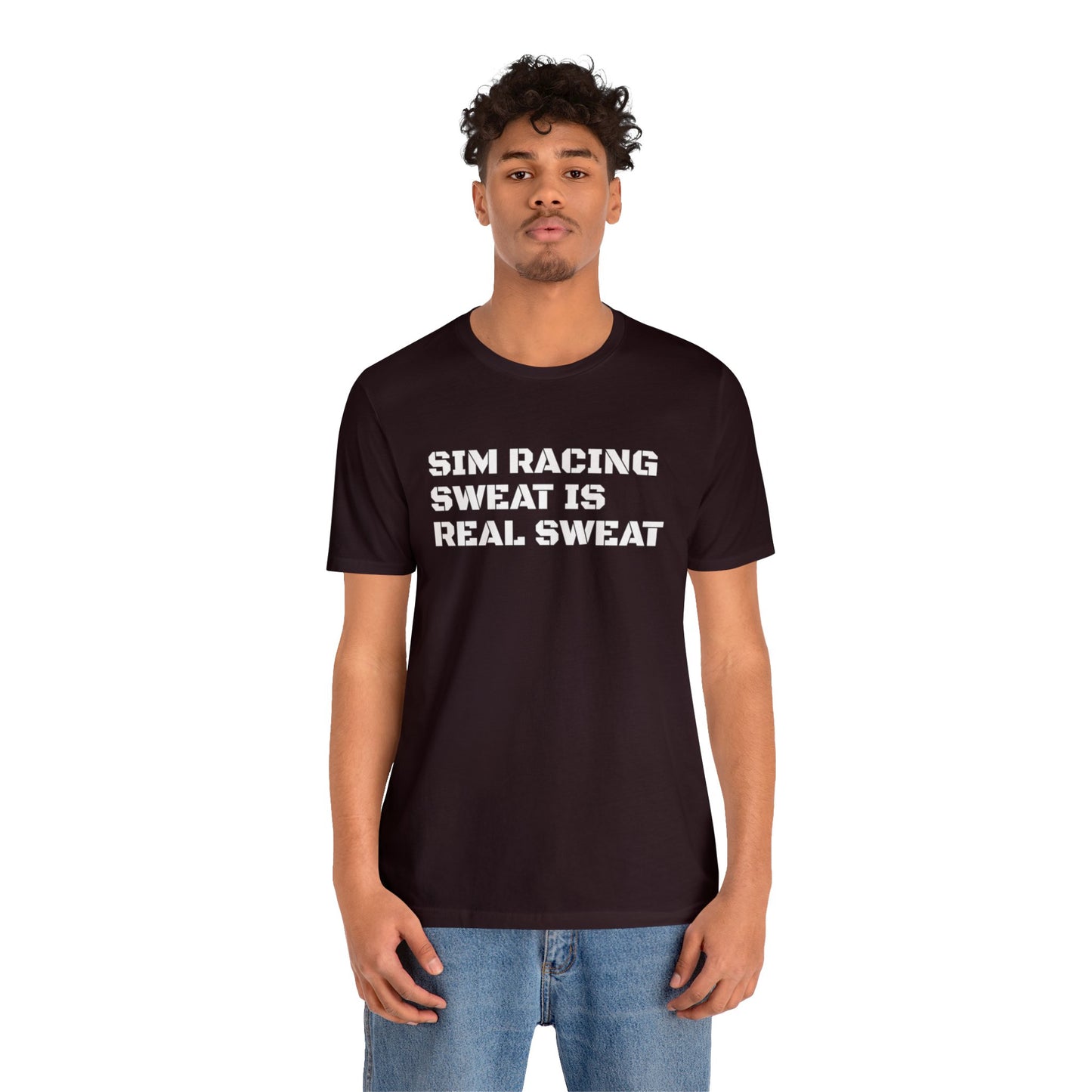 Sim Racing Sweat Is Real Sweat Shirt, Sim Racing, I Racer, Online Gaming, Gift for Gammer, I race online, E sports, Online Racing, Simulator