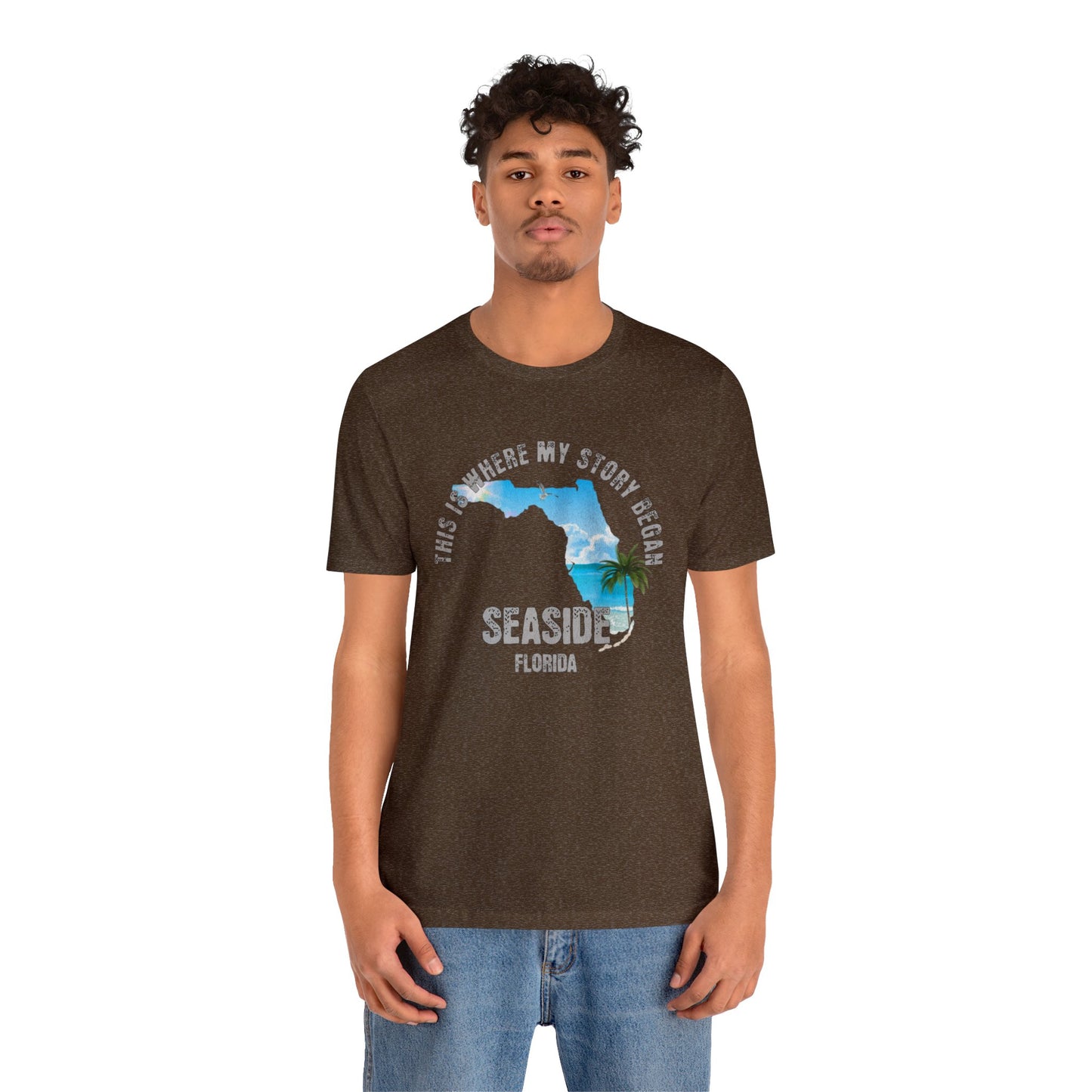 State of Florida T-Shirt - This is where my story began Seaside Florida