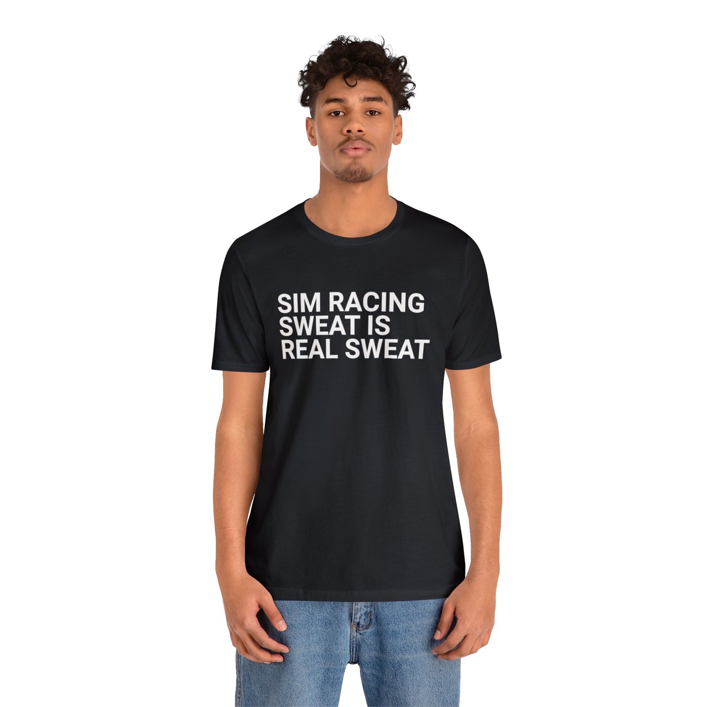 Sim Racing Sweat Is Real Sweat Shirt, Sim Racing, I Racer, Online Gaming, Gift for Gammer, I race online, E sports, Online Racing, Simulator