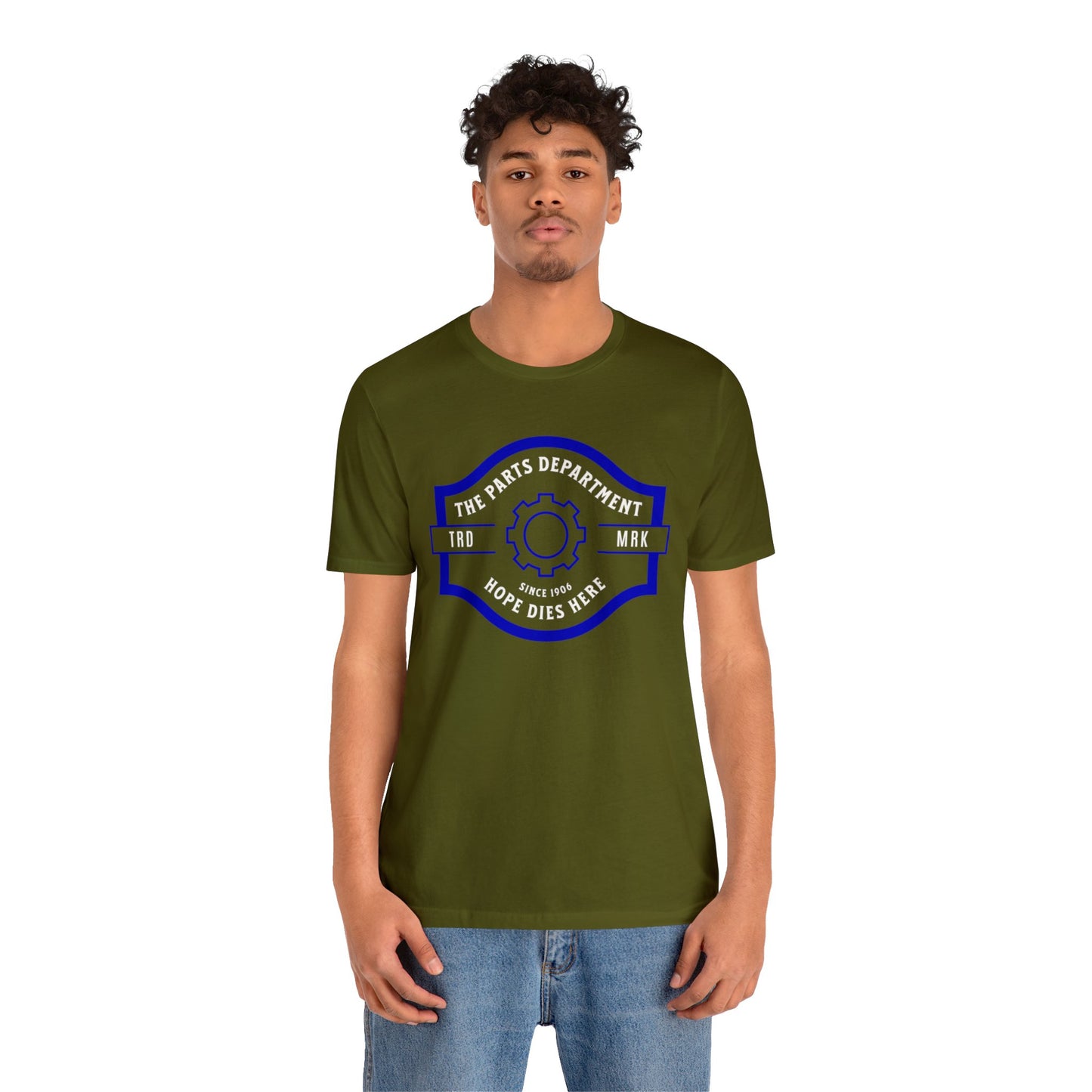 The Parts Department, Hope Dies Here Shirt, Gift for Parts Manager, Dealership Employee, Parts Counter Person, Birthday Gift, Fathers Day
