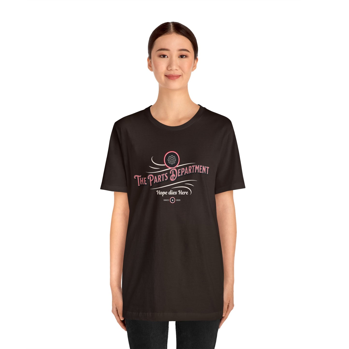 The Parts Department, Hope Dies Here Shirt, Gift for Parts Manager, Dealership Employee, Parts Counter Person, Birthday Gift, Fathers Day