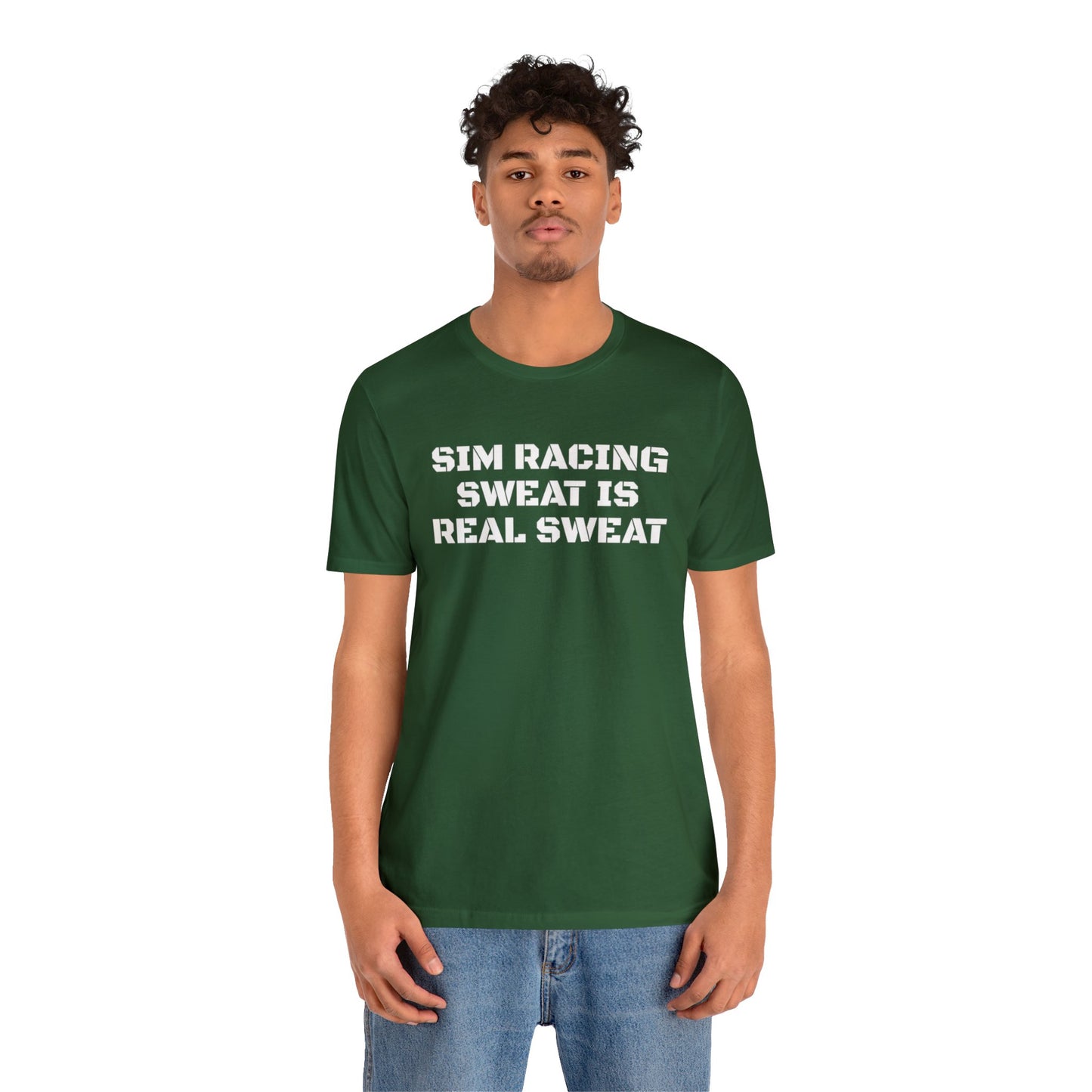 Sim Racing Sweat Is Real Sweat Shirt, Sim Racing, I Racer, Online Gaming, Gift for Gammer, I race online, E sports, Online Racing, Simulator