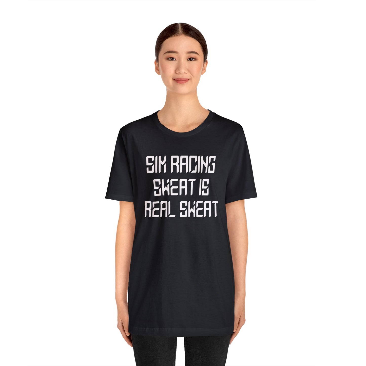 Sim Racing Sweat Is Real Sweat Shirt, Sim Racing, I Racer, Online Gaming, Gift for Gammer, I race online, E sports, Online Racing