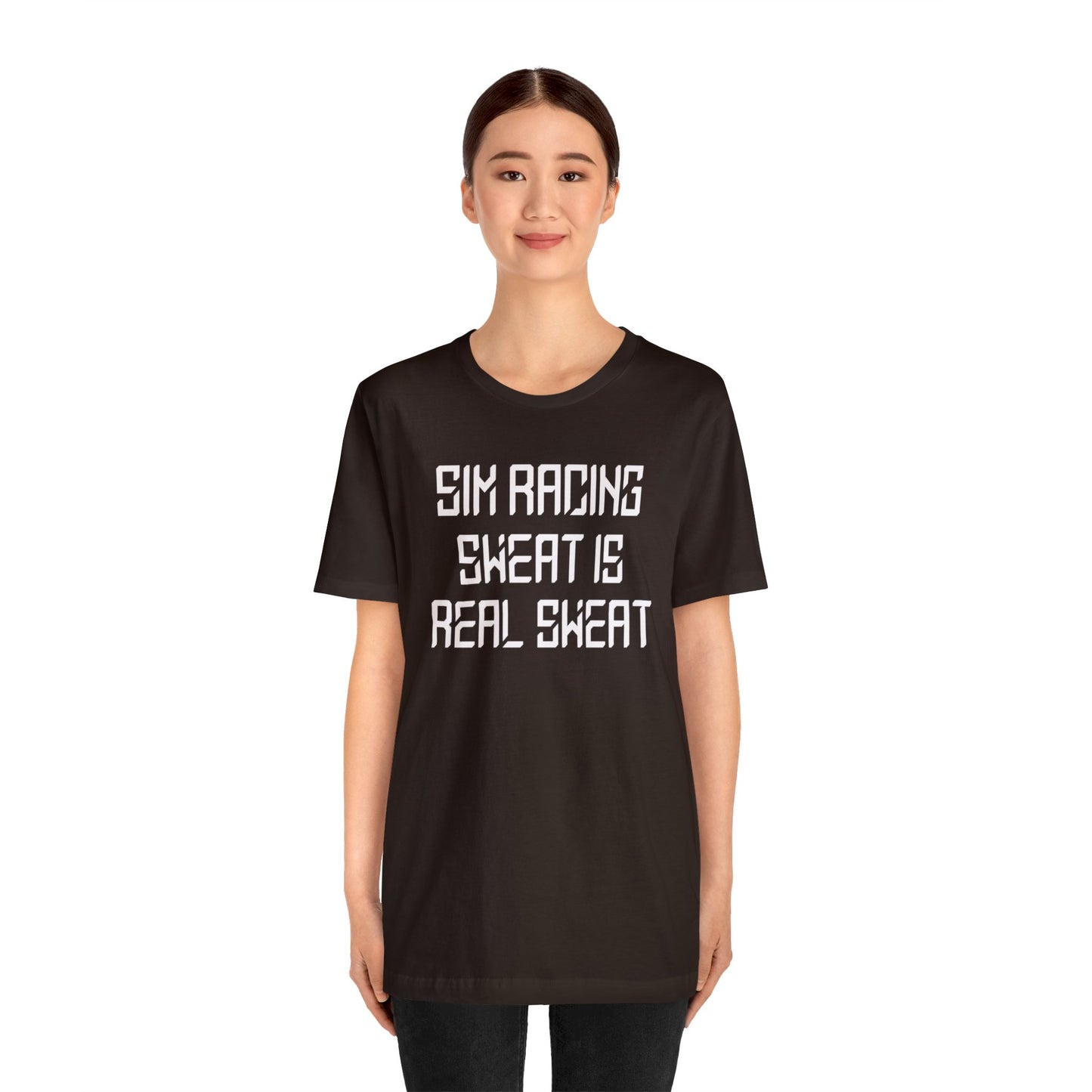 Sim Racing Sweat Is Real Sweat Shirt, Sim Racing, I Racer, Online Gaming, Gift for Gammer, I race online, E sports, Online Racing