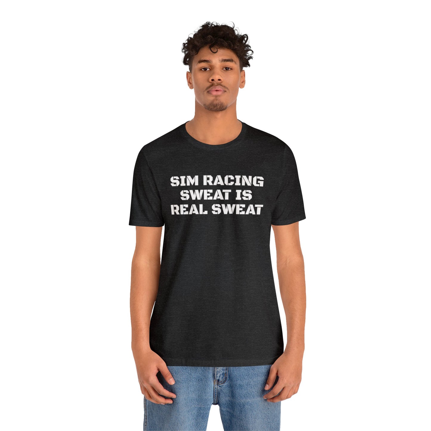 Sim Racing Sweat Is Real Sweat Shirt, Sim Racing, I Racer, Online Gaming, Gift for Gammer, I race online, E sports, Online Racing, Simulator