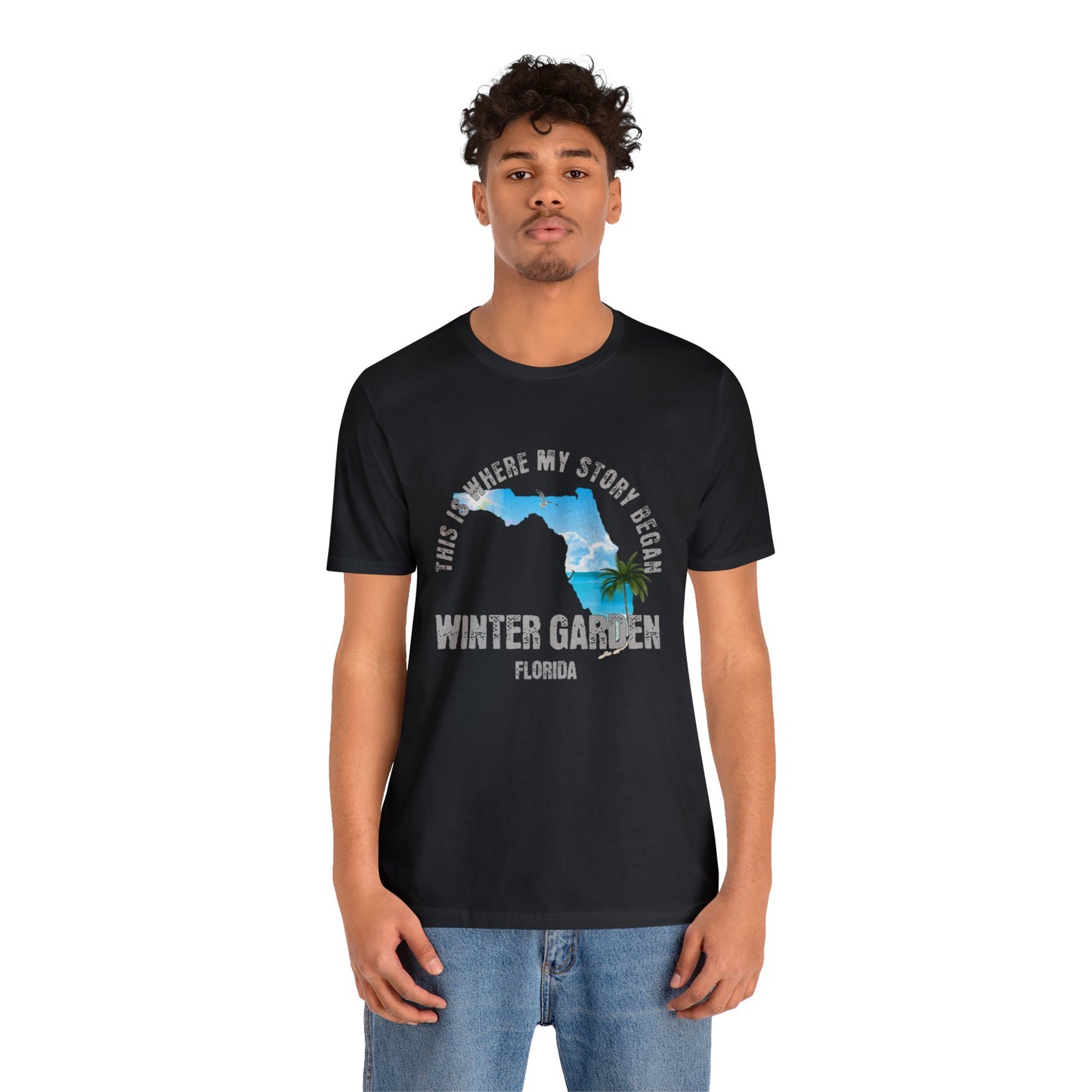 State of Florida T-Shirt - This is where my story began Winter Garden Florida