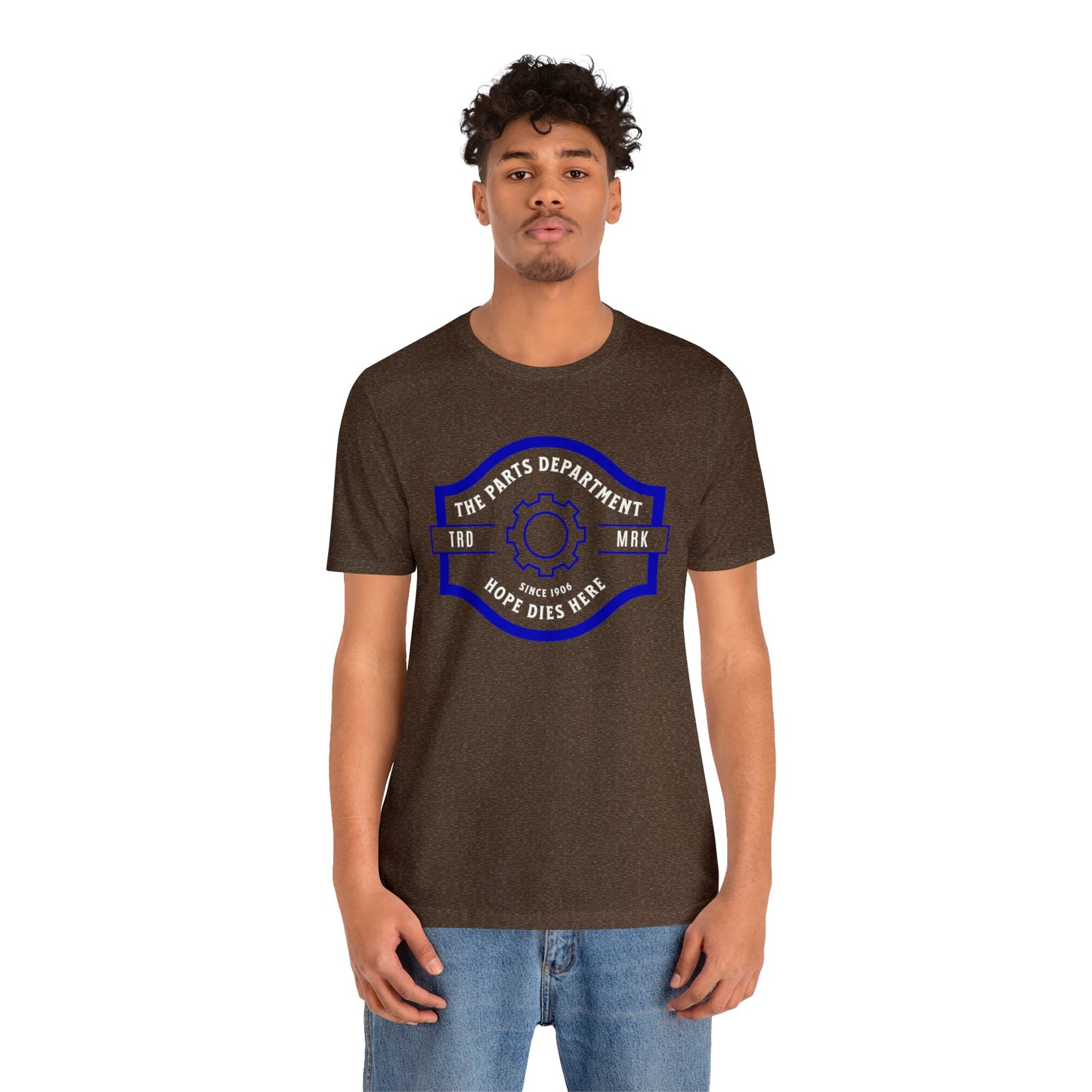 The Parts Department, Hope Dies Here Shirt, Gift for Parts Manager, Dealership Employee, Parts Counter Person, Birthday Gift, Fathers Day