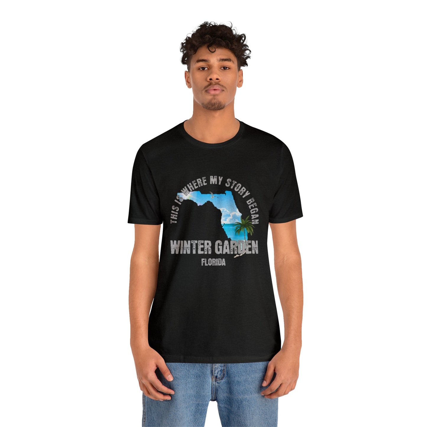 State of Florida T-Shirt - This is where my story began Winter Garden Florida