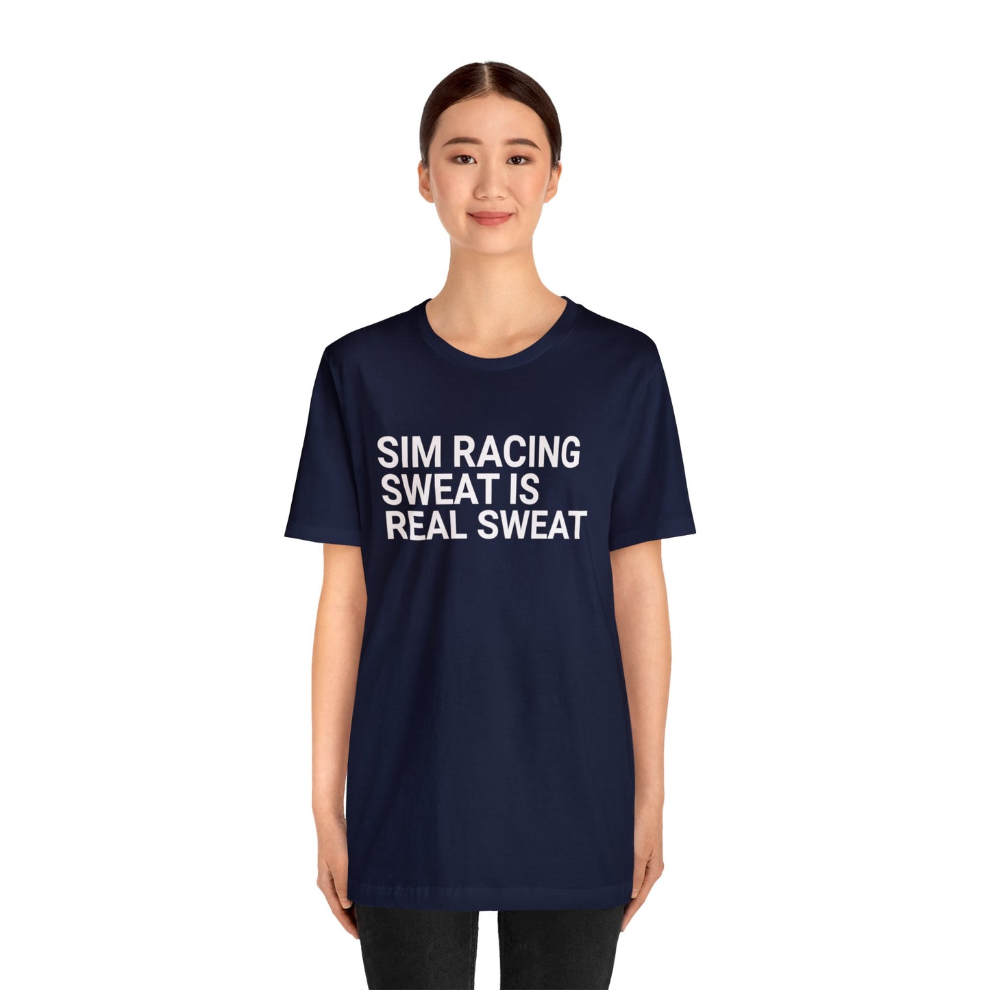 Sim Racing Sweat Is Real Sweat Shirt, Sim Racing, I Racer, Online Gaming, Gift for Gammer, I race online, E sports, Online Racing, Simulator