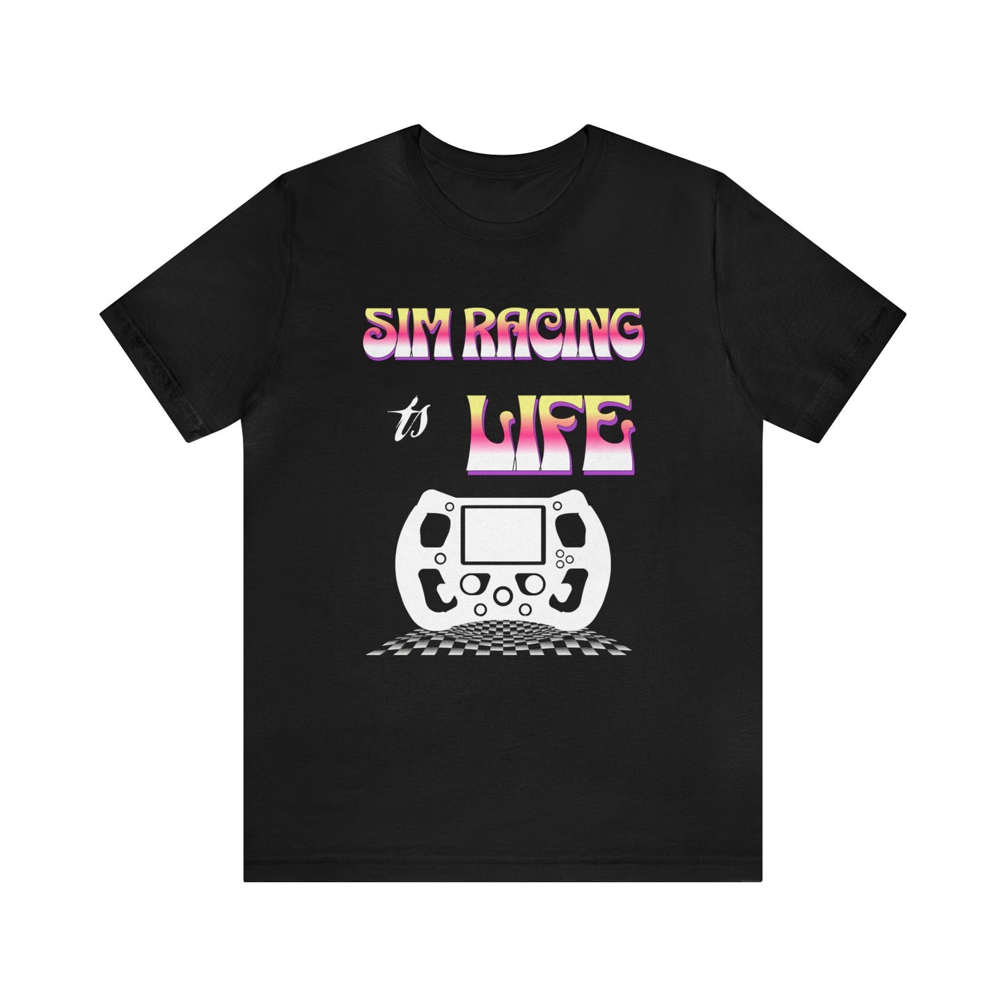 Sim Racing Is Life Shirt, Sim Racing, I Racer, Online Gaming, Gift for Gammer, I race online, E sports, Online Racing, Simulator