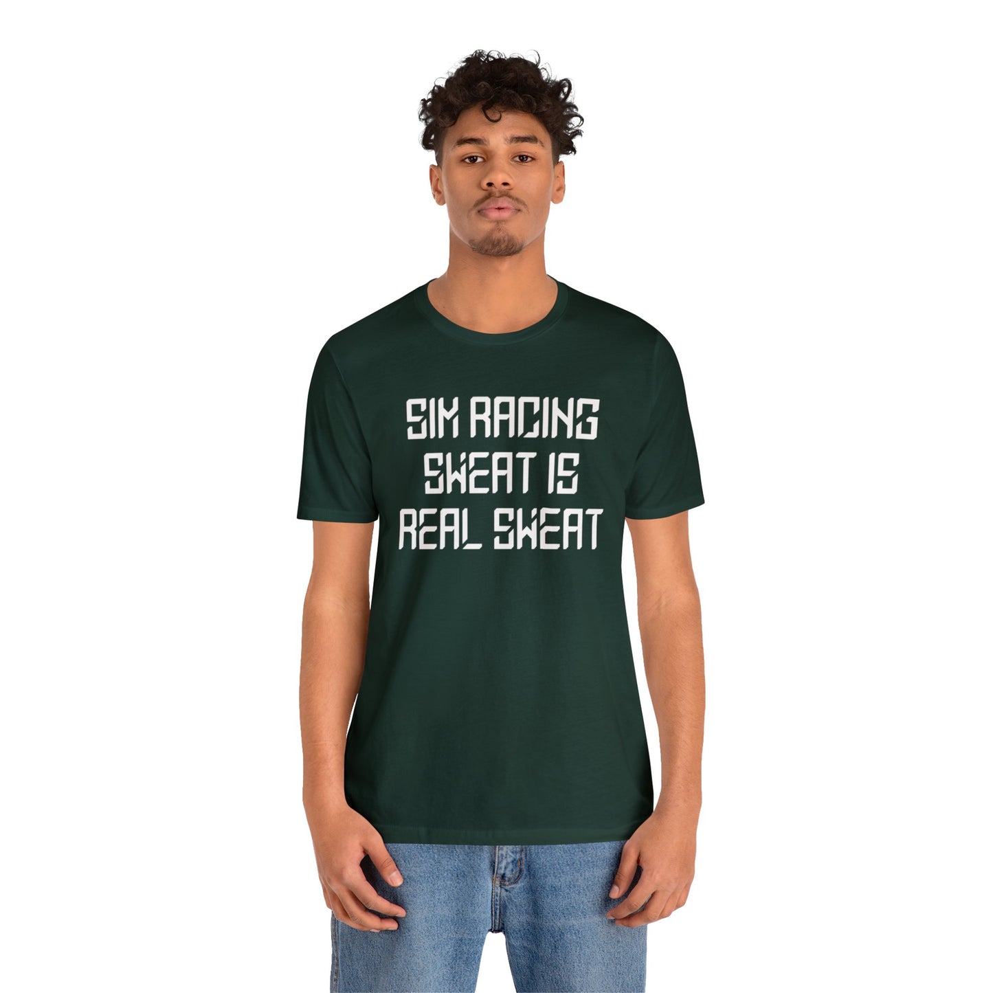 Sim Racing Sweat Is Real Sweat Shirt, Sim Racing, I Racer, Online Gaming, Gift for Gammer, I race online, E sports, Online Racing