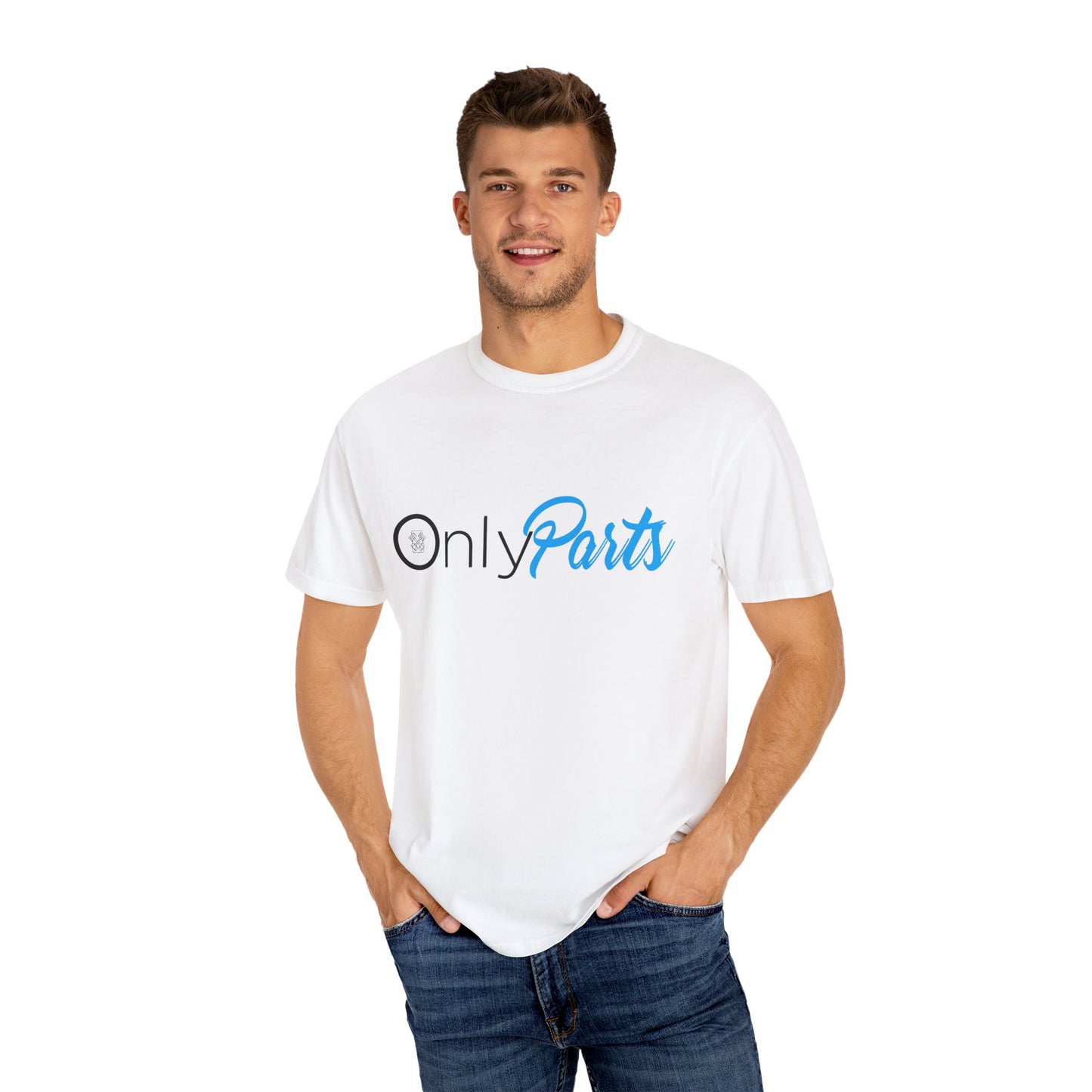 The Parts Department - Hope Dies Here Unisex Dyed T-shirt Dealership employee gift ideas, birthday gifts father's day Valentine's day