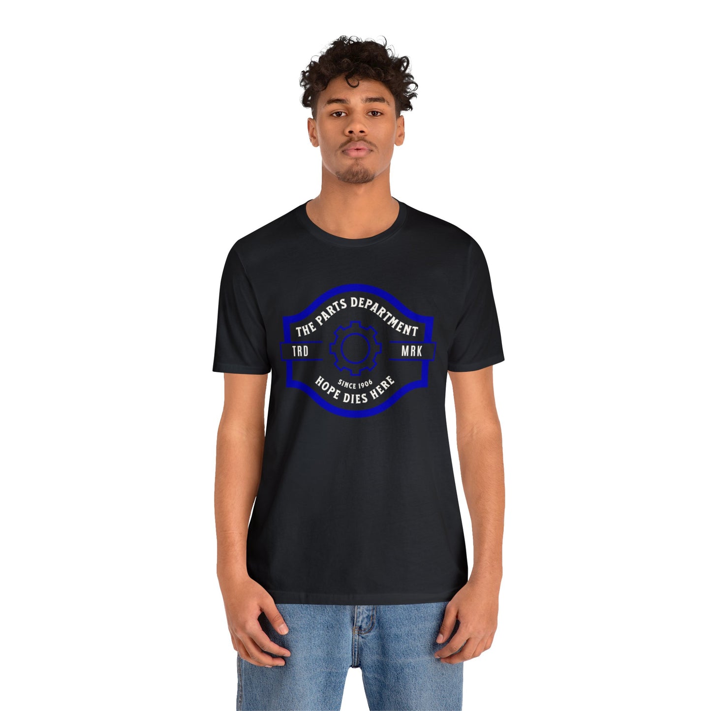 The Parts Department, Hope Dies Here Shirt, Gift for Parts Manager, Dealership Employee, Parts Counter Person, Birthday Gift, Fathers Day