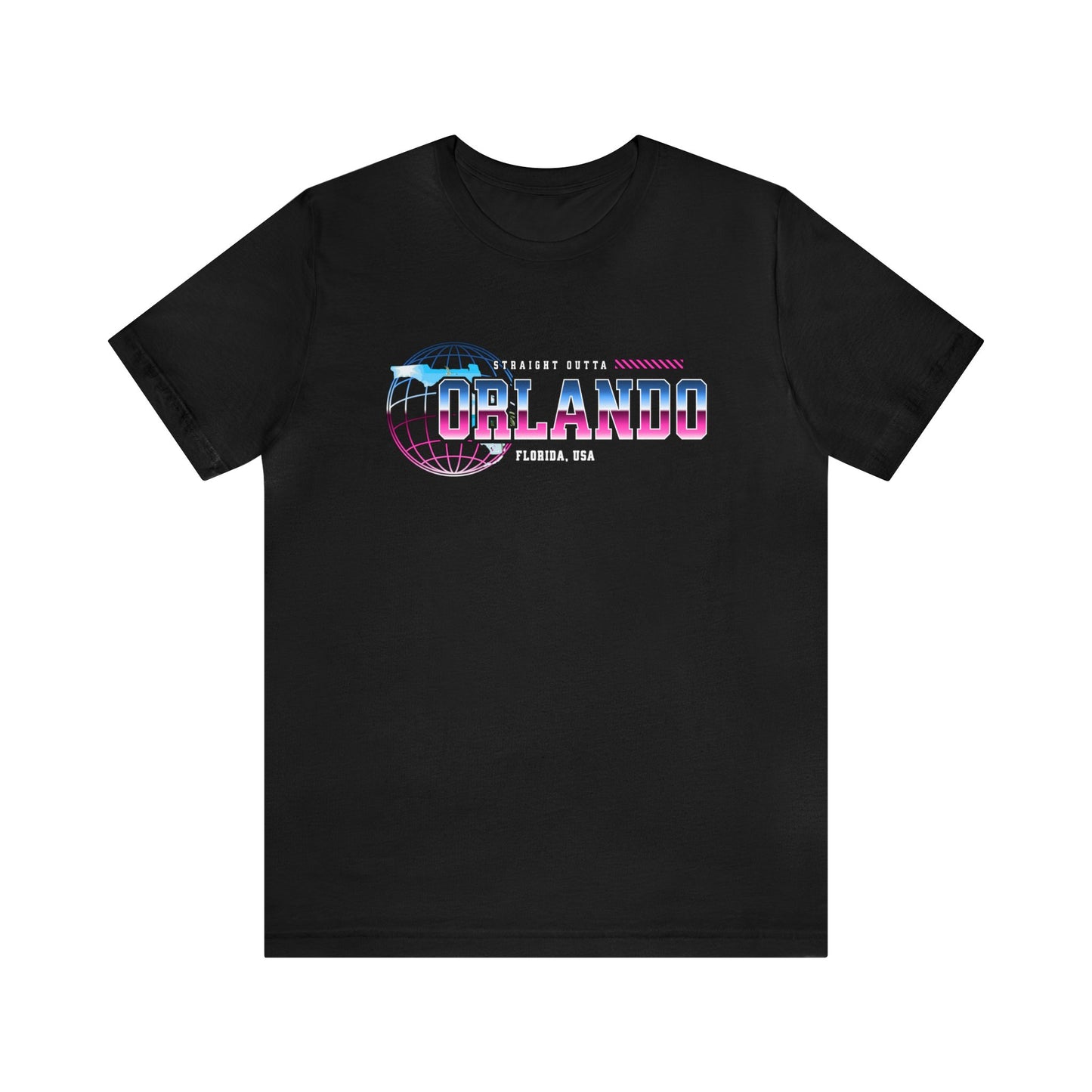 Straight Outta Orlando Florida Home Town Shirt Birthplace Birthday Gift Florida Souviner Florida Cities Destination Gift Gift For Dad