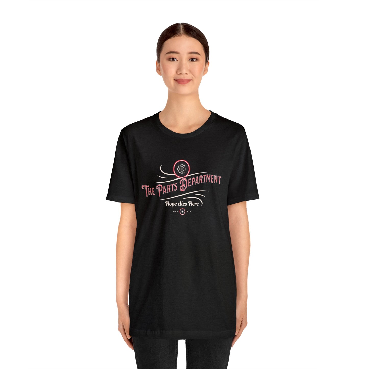 The Parts Department, Hope Dies Here Shirt, Gift for Parts Manager, Dealership Employee, Parts Counter Person, Birthday Gift, Fathers Day