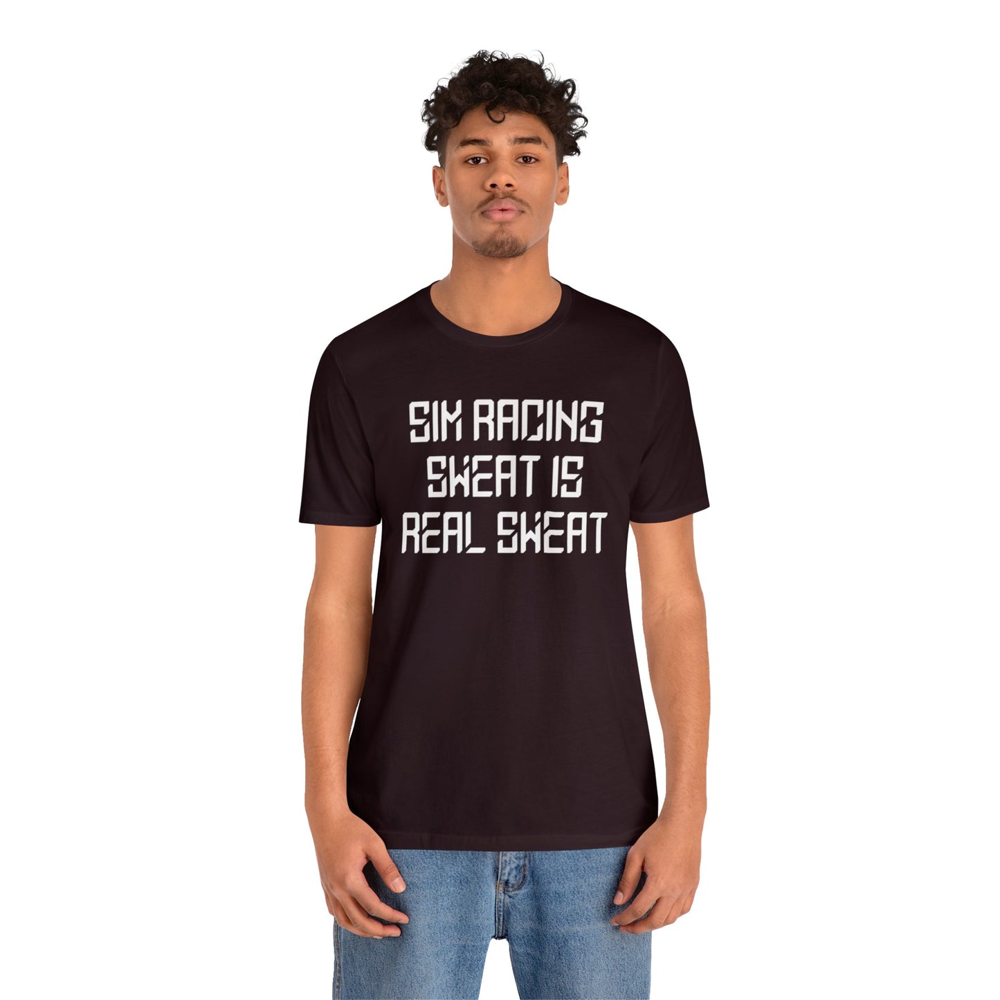 Sim Racing Sweat Is Real Sweat Shirt, Sim Racing, I Racer, Online Gaming, Gift for Gammer, I race online, E sports, Online Racing