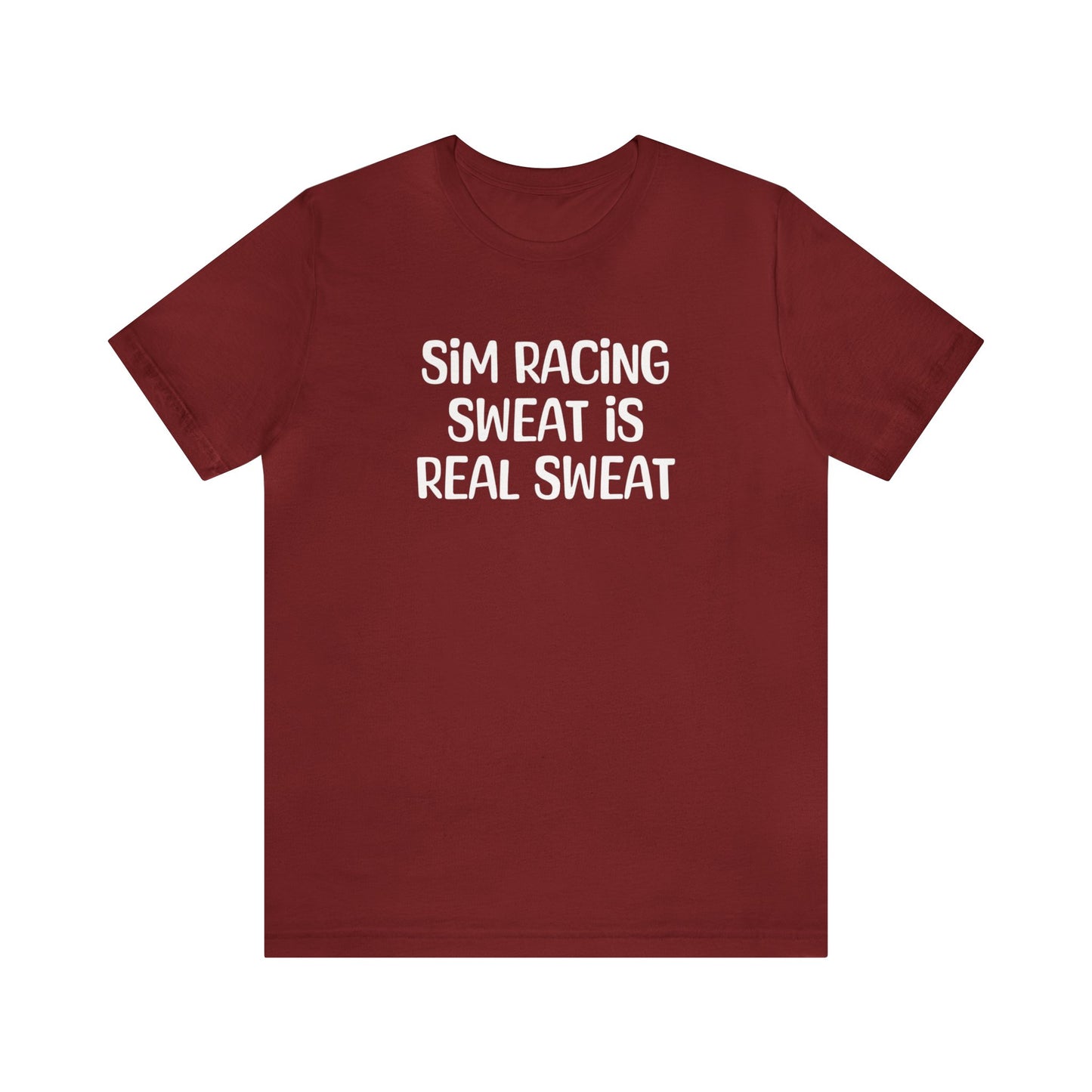 Sim Racing Sweat Is Real Sweat Shirt, Sim Racing, I Racer, Online Gaming, Gift for Gammer, I race online, E sports, Online Racing, Simulator