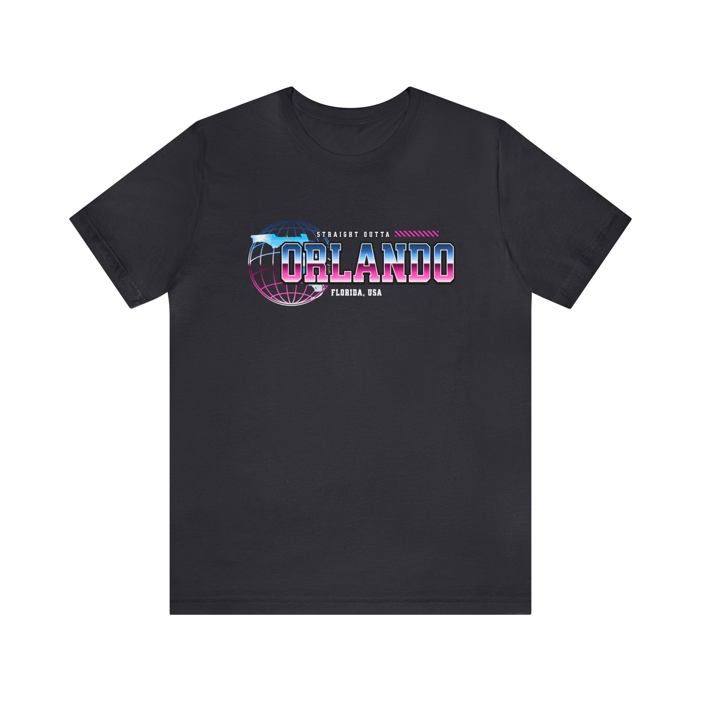 Straight Outta Orlando Florida Home Town Shirt Birthplace Birthday Gift Florida Souviner Florida Cities Destination Gift Gift For Dad