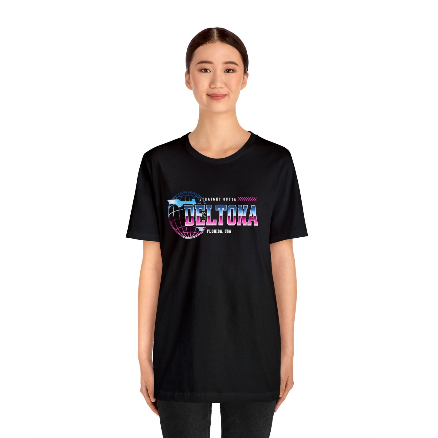 Straight Outta Deltona Florida Home Town Shirt Birthplace Birthday Gift Florida Souviner Florida Cities Destination Gift Gift For Dad