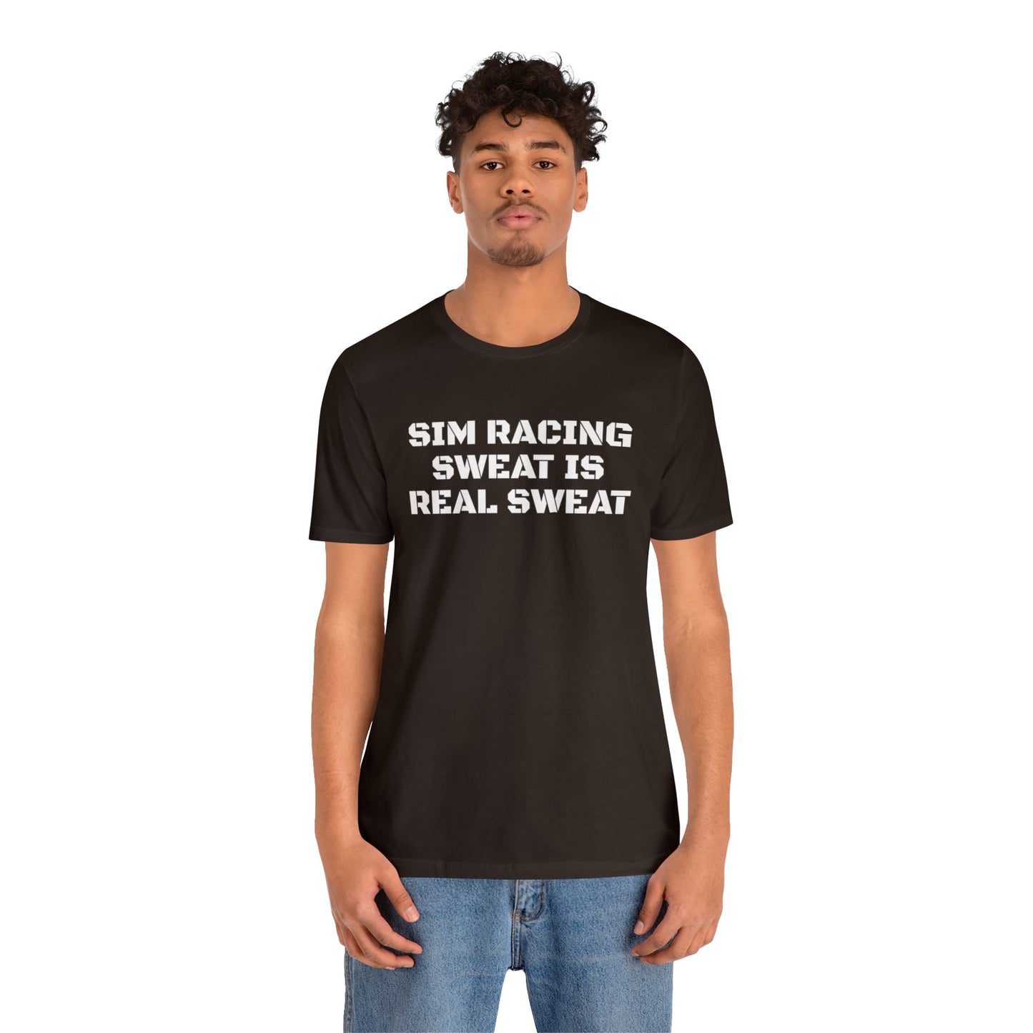 Sim Racing Sweat Is Real Sweat Shirt, Sim Racing, I Racer, Online Gaming, Gift for Gammer, I race online, E sports, Online Racing, Simulator