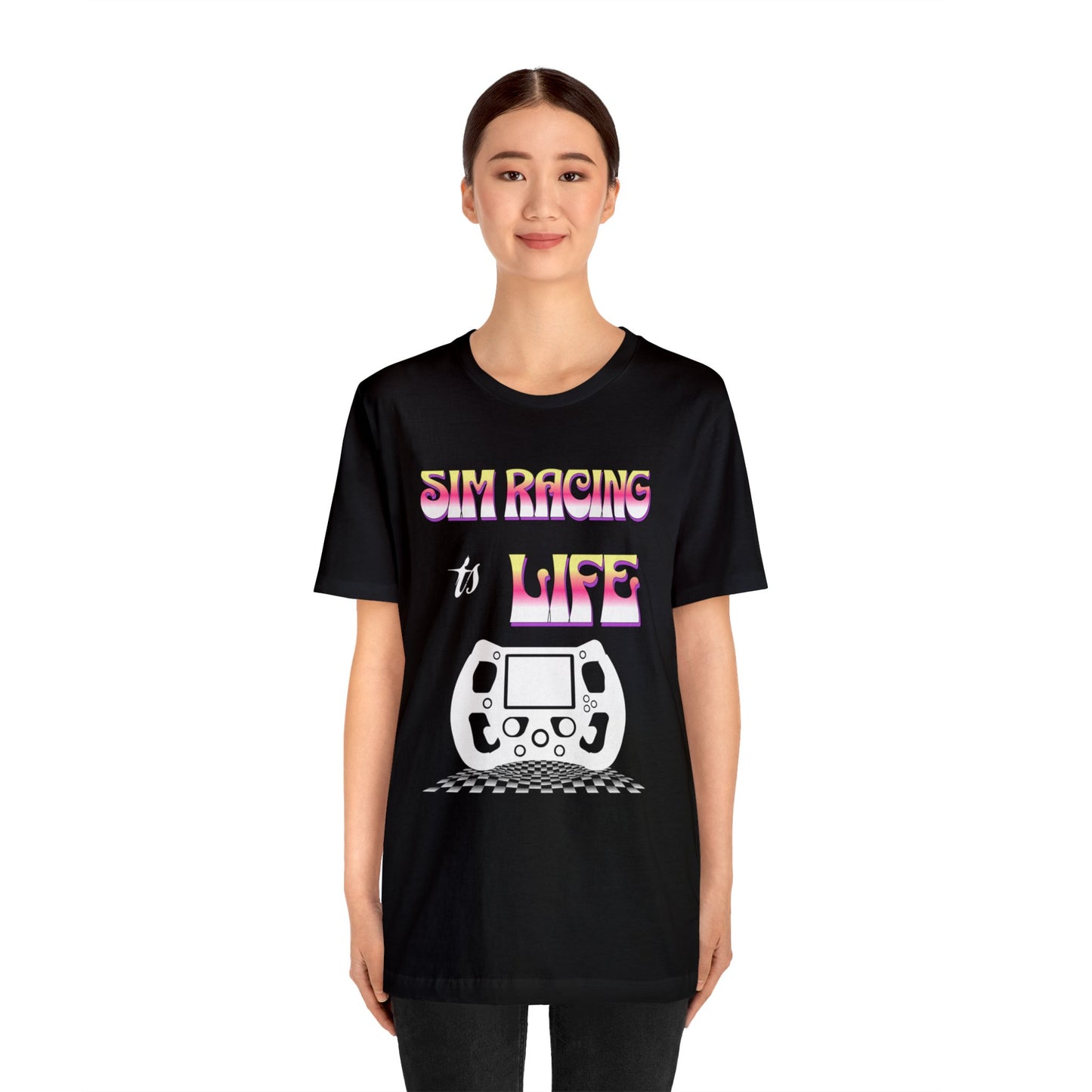 Sim Racing Is Life Shirt, Sim Racing, I Racer, Online Gaming, Gift for Gammer, I race online, E sports, Online Racing, Simulator