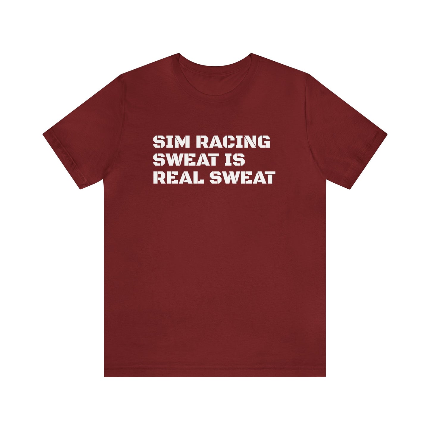 Sim Racing Sweat Is Real Sweat Shirt, Sim Racing, I Racer, Online Gaming, Gift for Gammer, I race online, E sports, Online Racing, Simulator