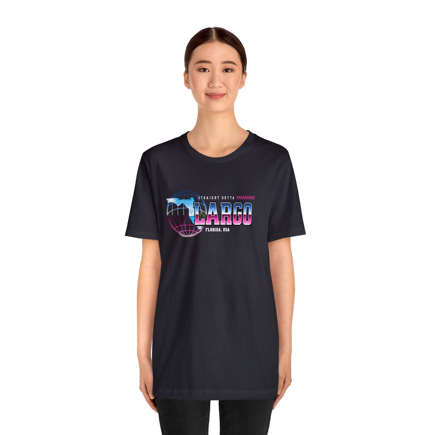 Straight Outta Largo Florida Home Town Shirt Birthplace Birthday Gift Florida Souviner Florida Cities Destination Gift Gift For Dad