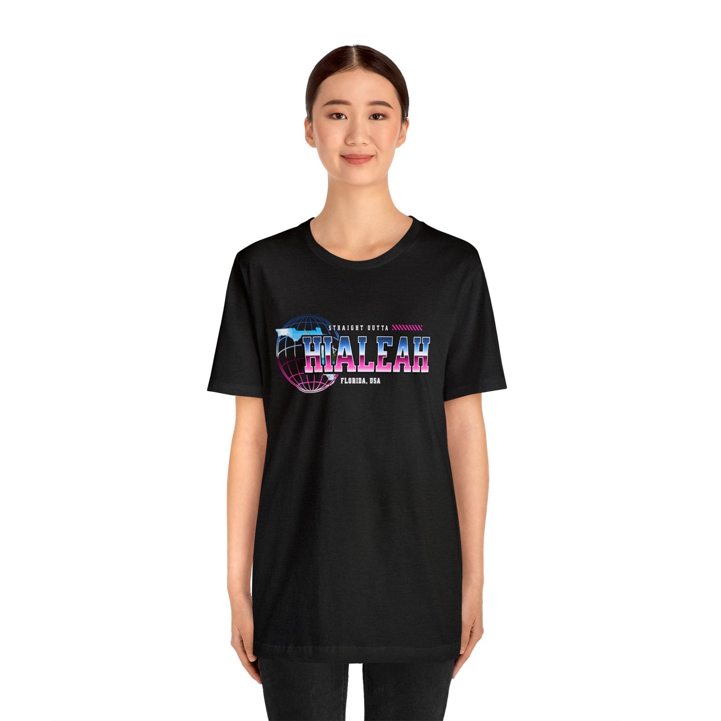 Straight Outta Hialeah Florida Home Town Shirt Birthplace Birthday Gift Florida Souviner Florida Cities Destination Gift Gift For Dad