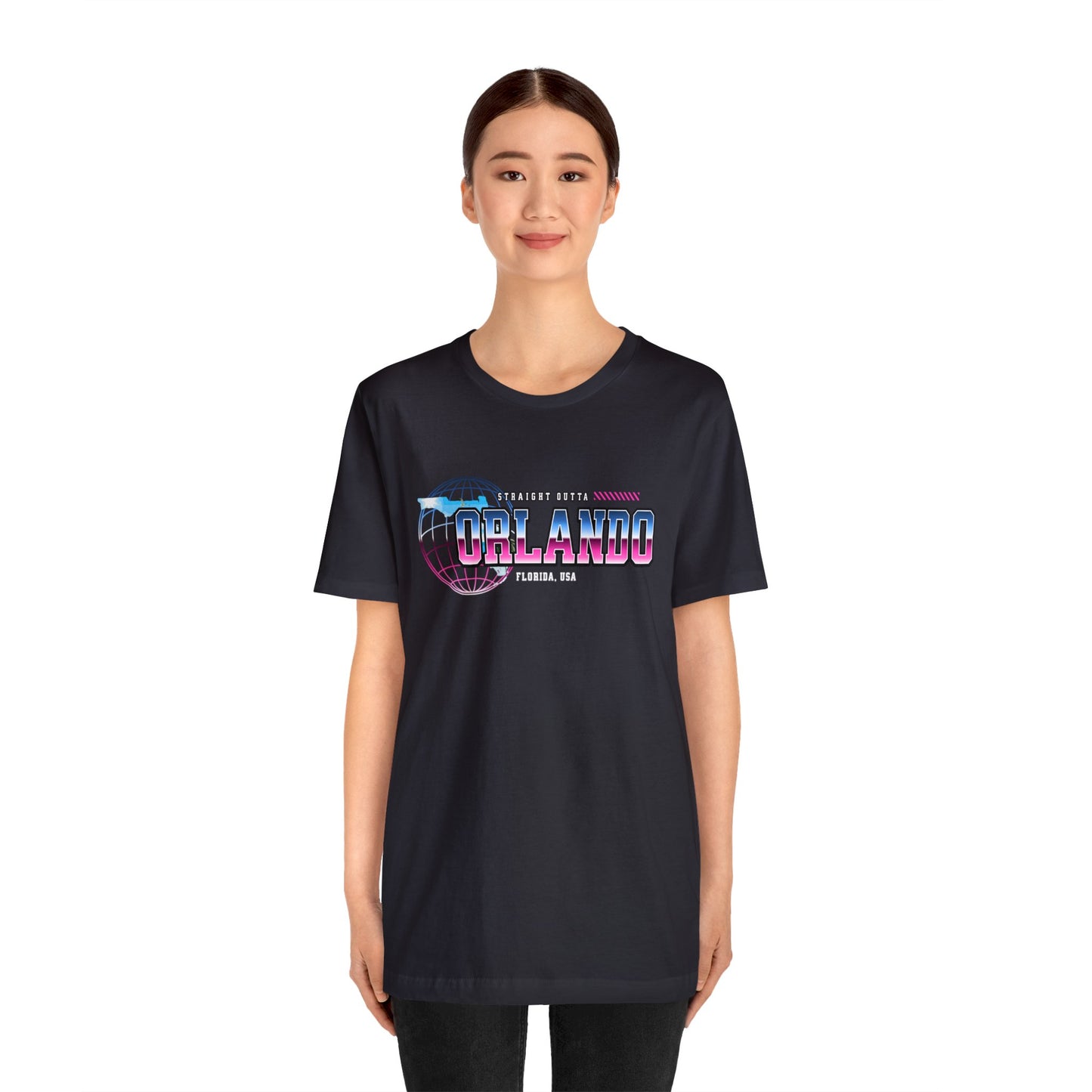 Straight Outta Orlando Florida Home Town Shirt Birthplace Birthday Gift Florida Souviner Florida Cities Destination Gift Gift For Dad
