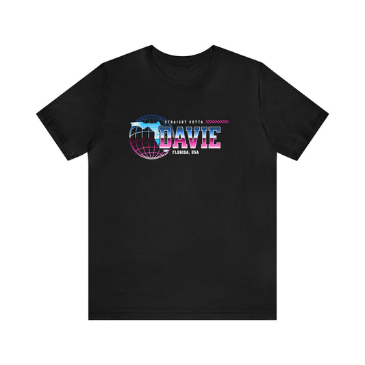 Straight Outta Davie Florida Home Town Shirt Birthplace Birthday Gift Florida Souviner Florida Cities Destination Gift Gift For Dad